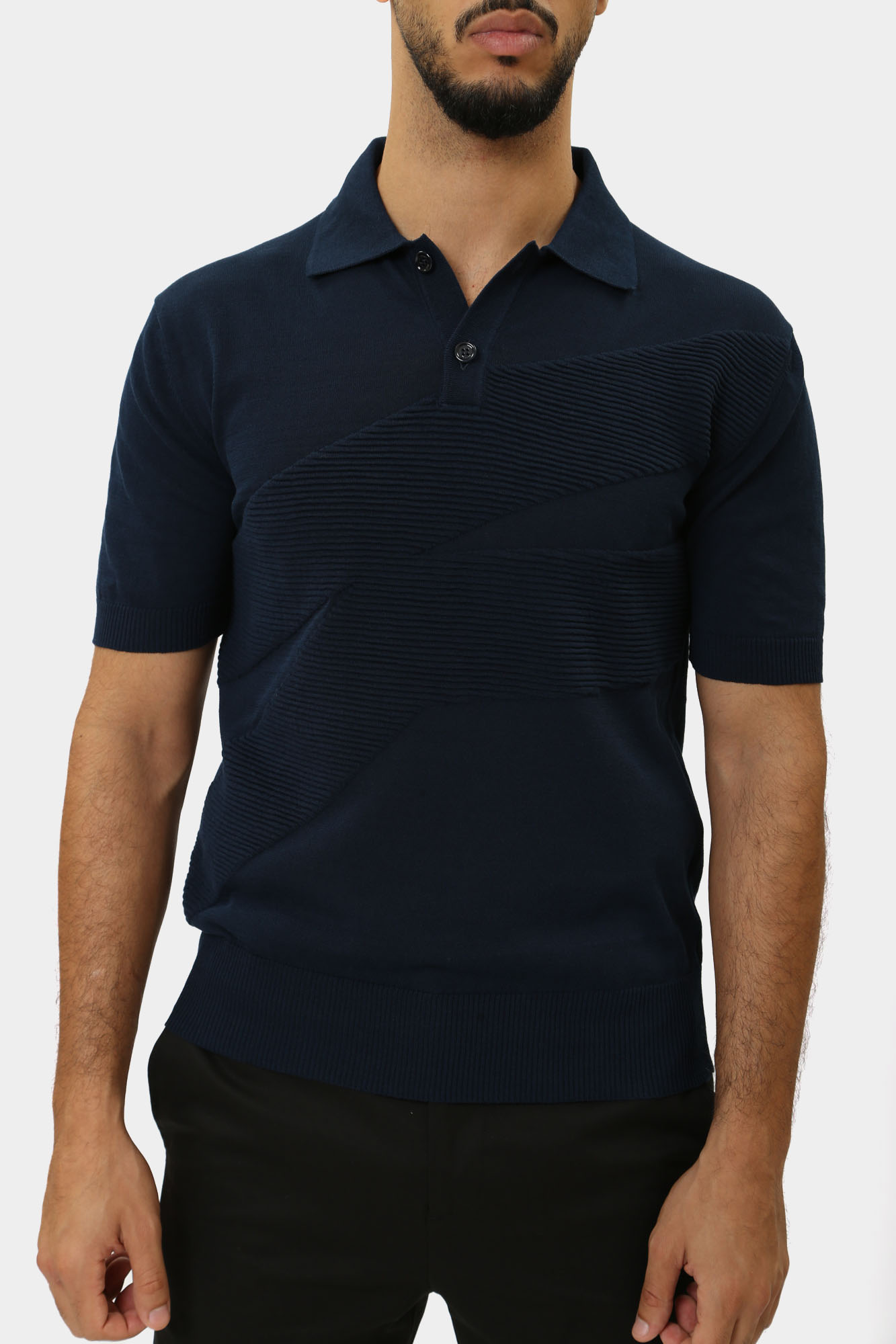 PBMM0080 Поло Bikkembergs Синий