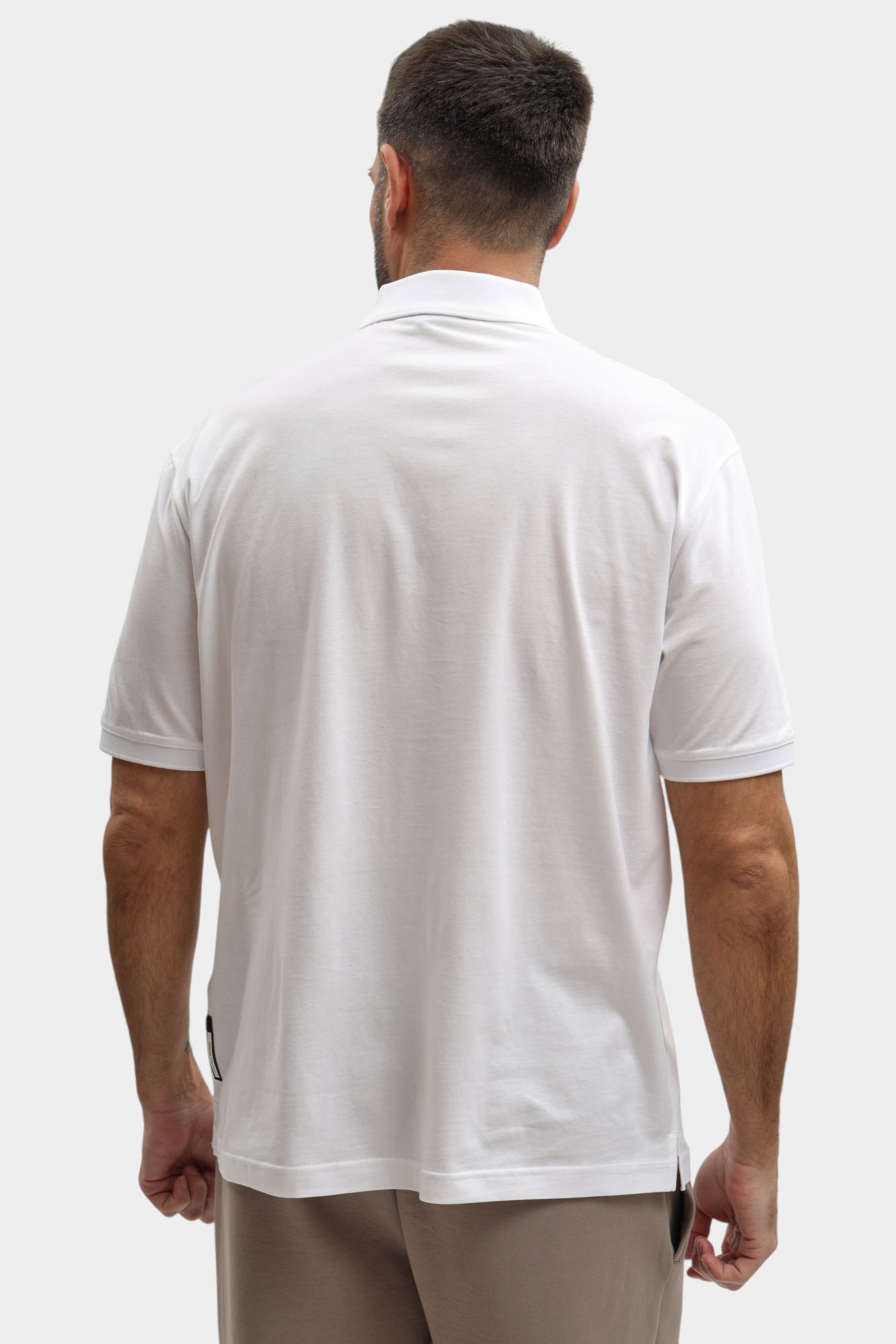 XM001291_AF10364 Поло Armani Exchange Белый