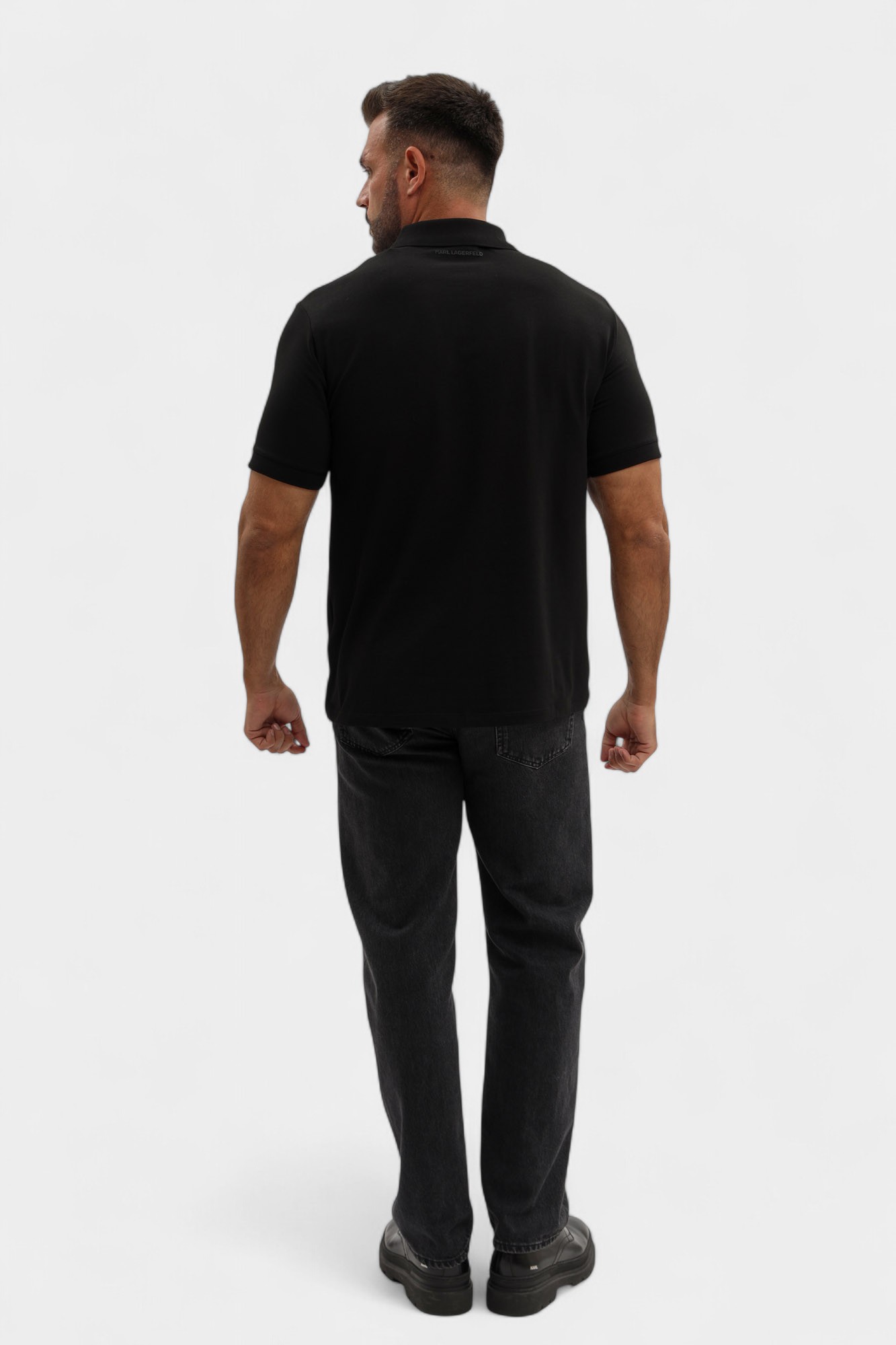 554235_745020 Поло Karl Lagerfeld Черный