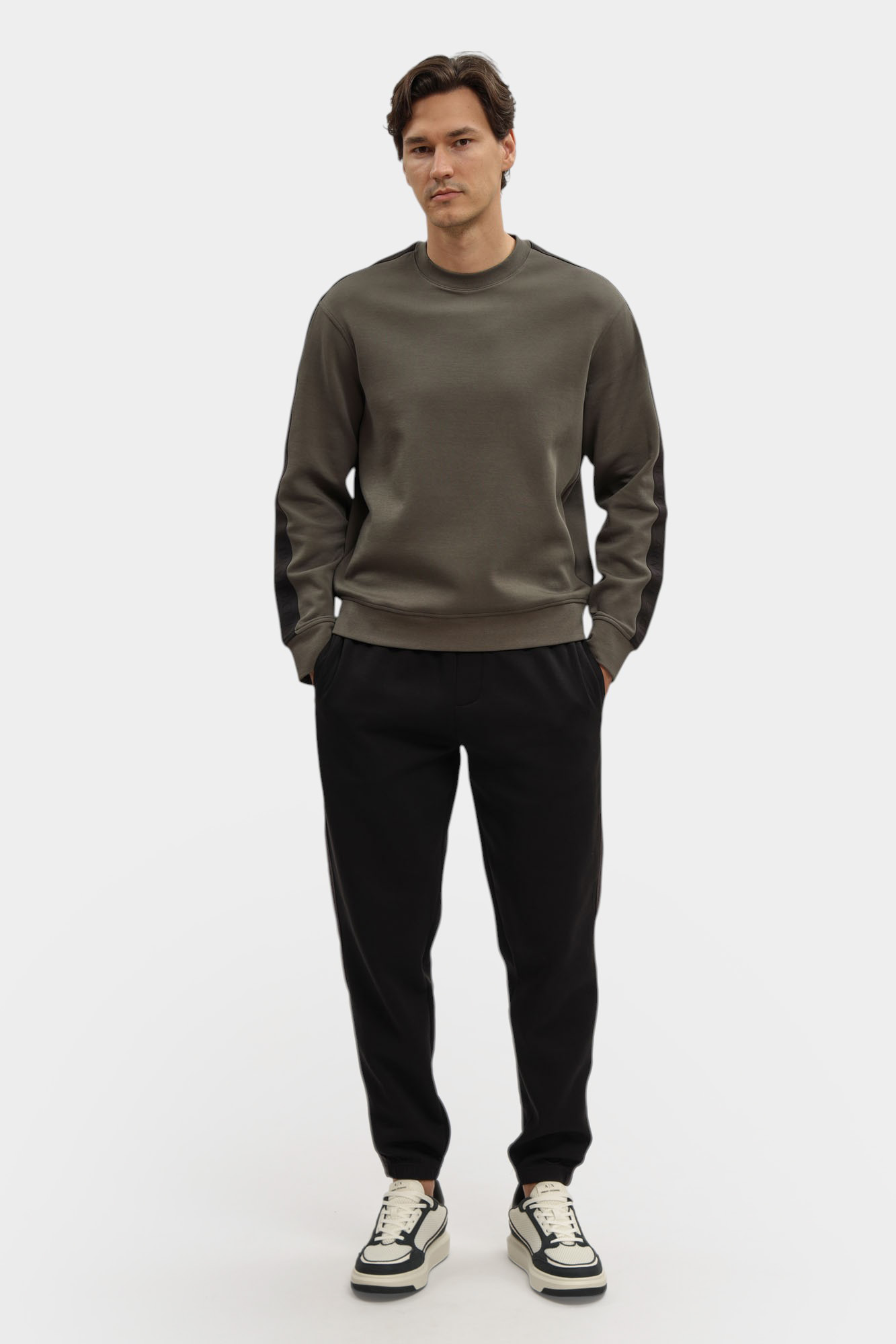 XM001296_AF10818 Свитшот Armani Exchange Зеленый