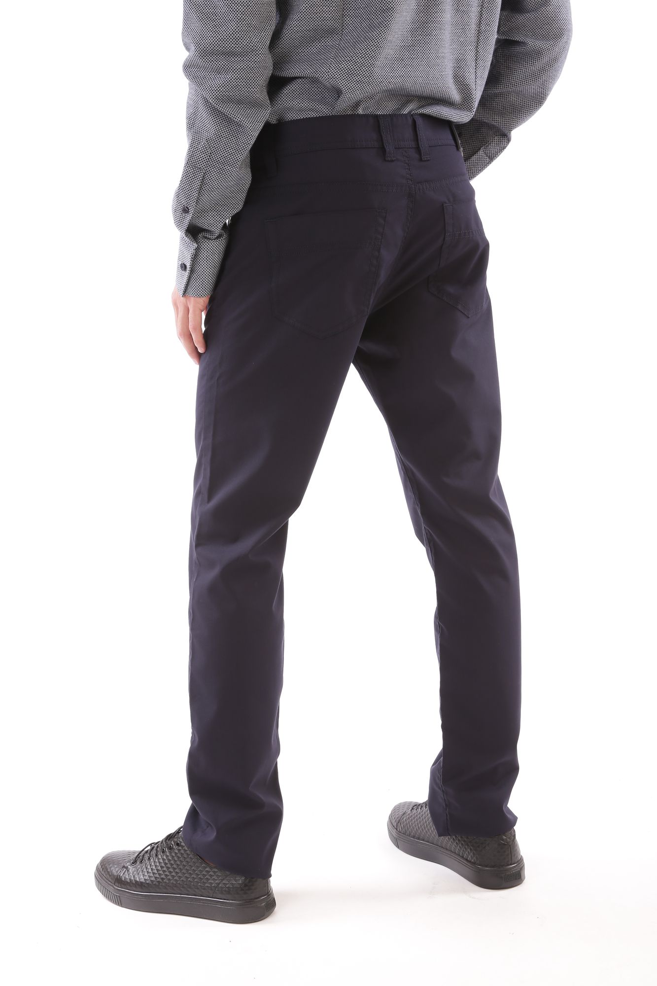 681813_266840 Брюки 5-карманные Lagerfeld Синий