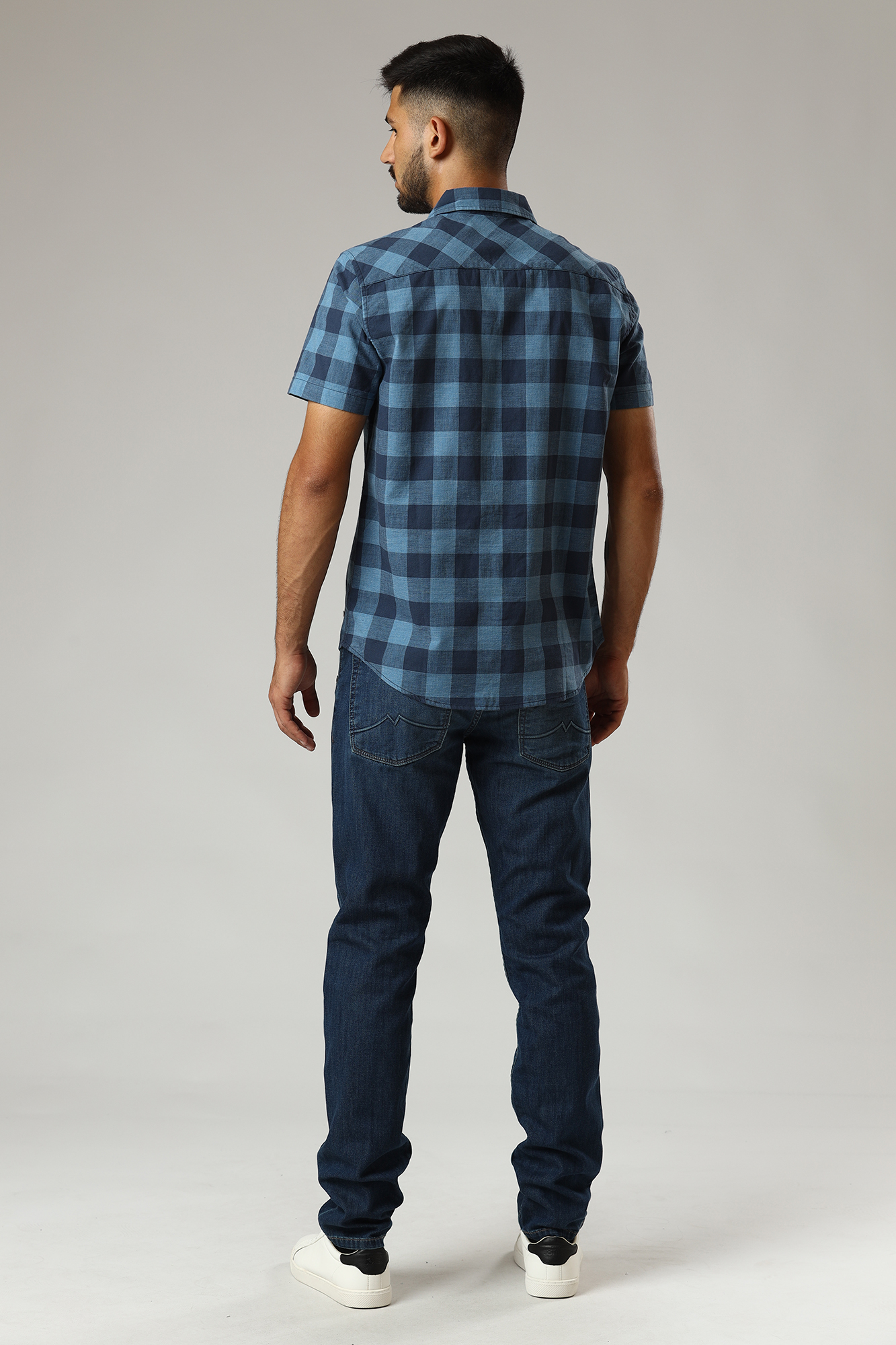 1012950-5000-843 Джинсы Michigan Tapered Mustang Синий