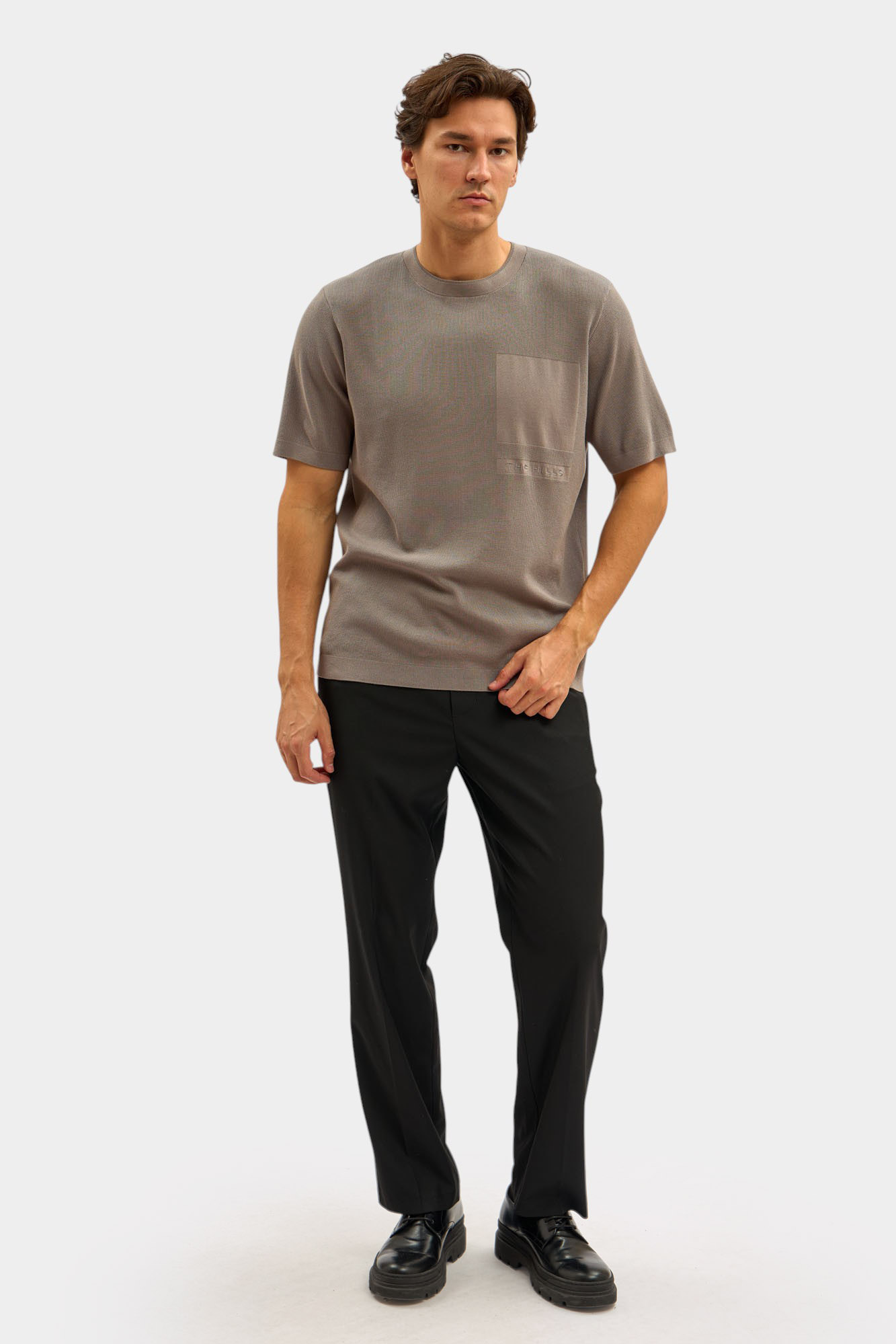 M-252-SK-50-005 Футболка The Hills Серый