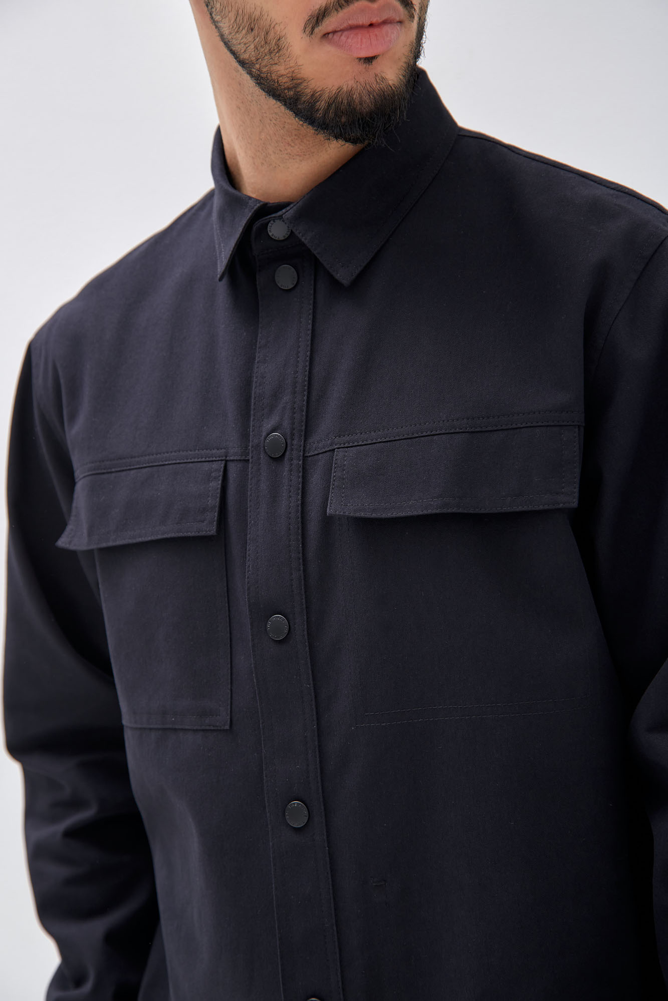 M-241-TH-56-0002 Рубашка с длинным рукавом The Hills Черный