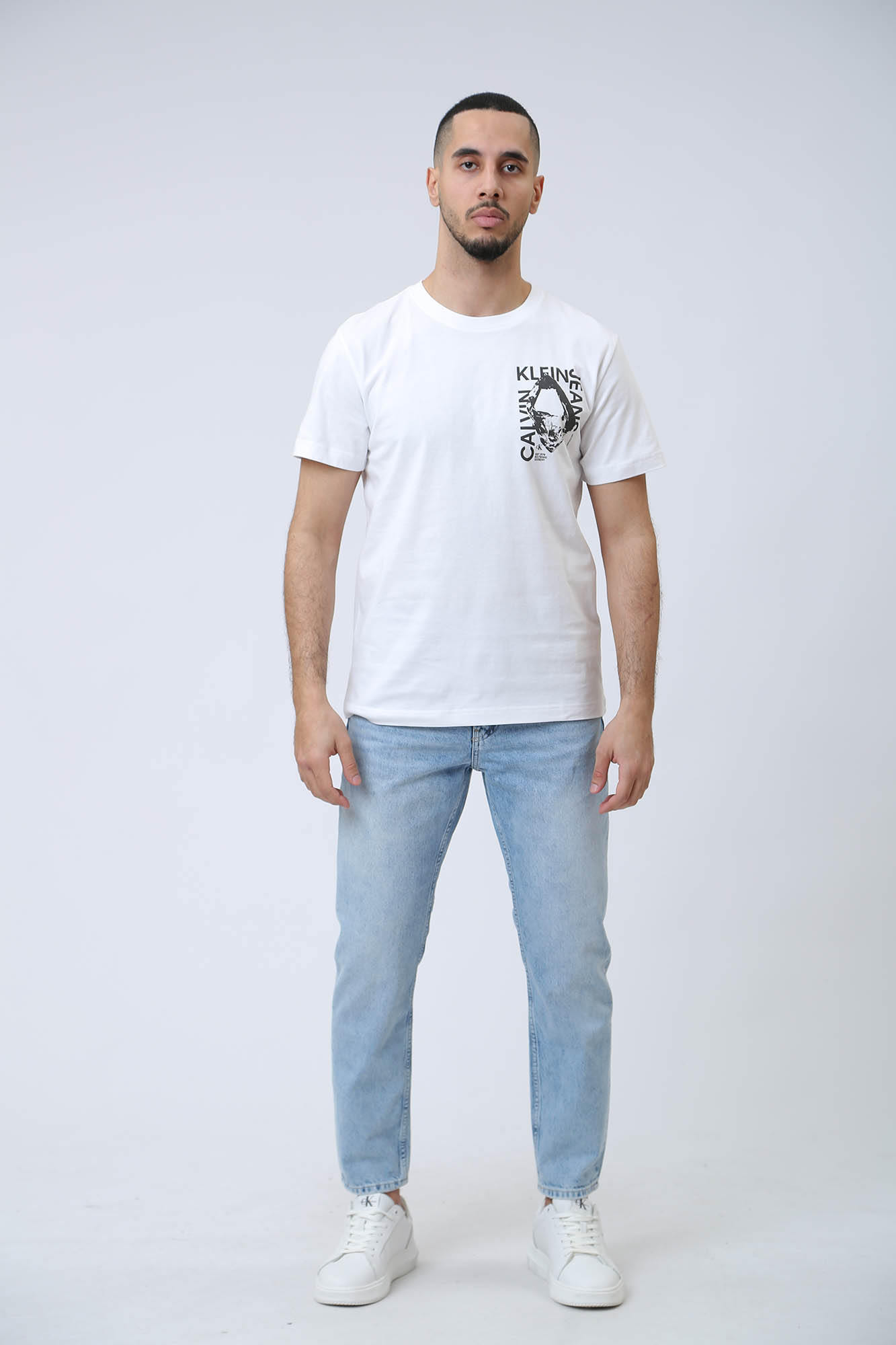 J30J324554 Джинсы DAD JEANS  Calvin Klein Jeans Голубой