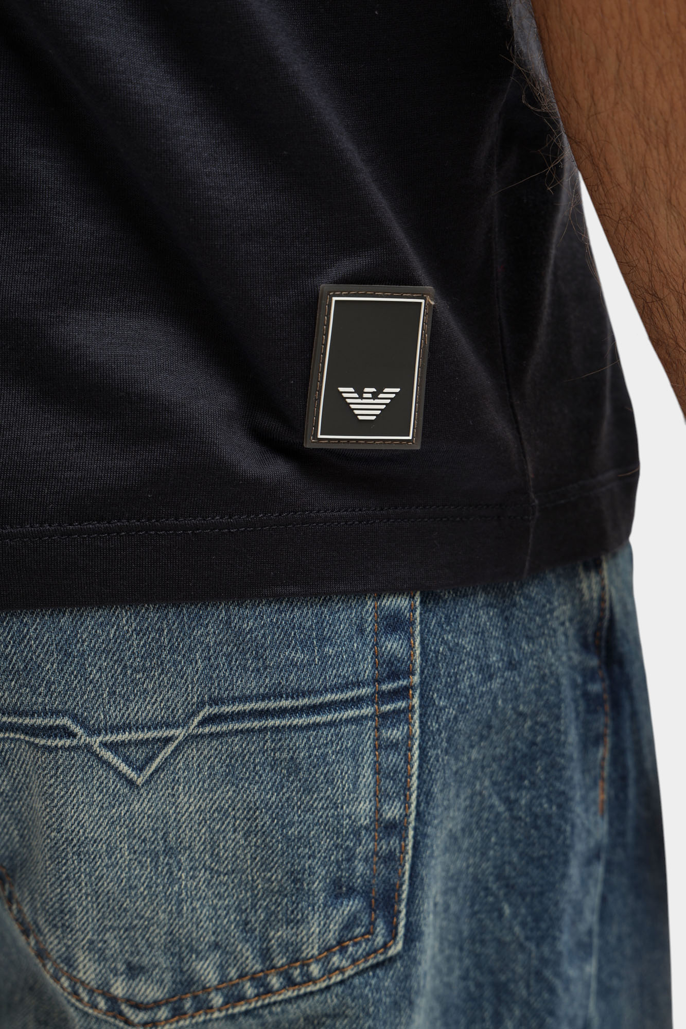 EM005492_AF24839 Поло Emporio Armani Синий