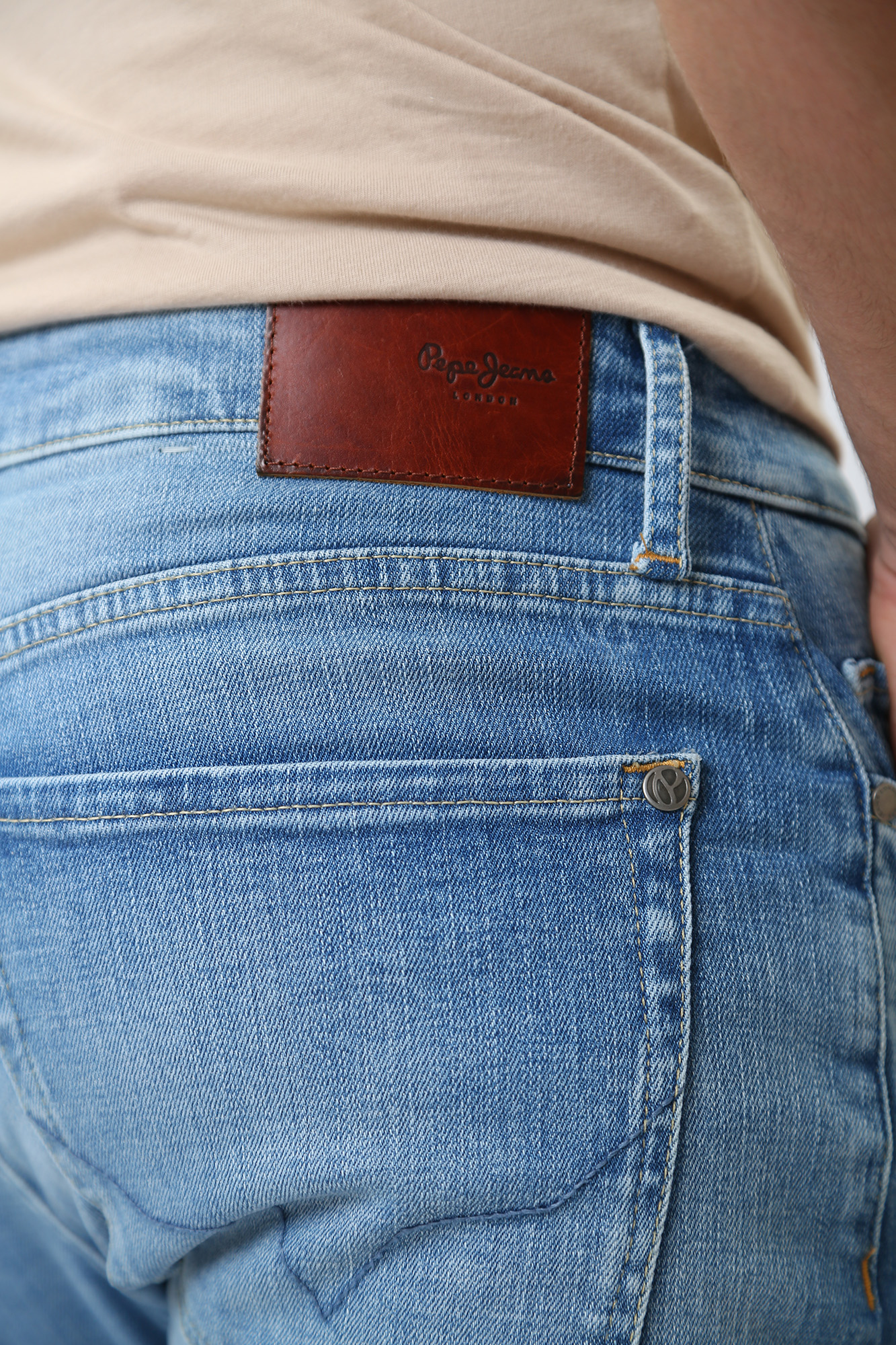 PM206522MM5 Брюки джинсовые Pepe Jeans Синий