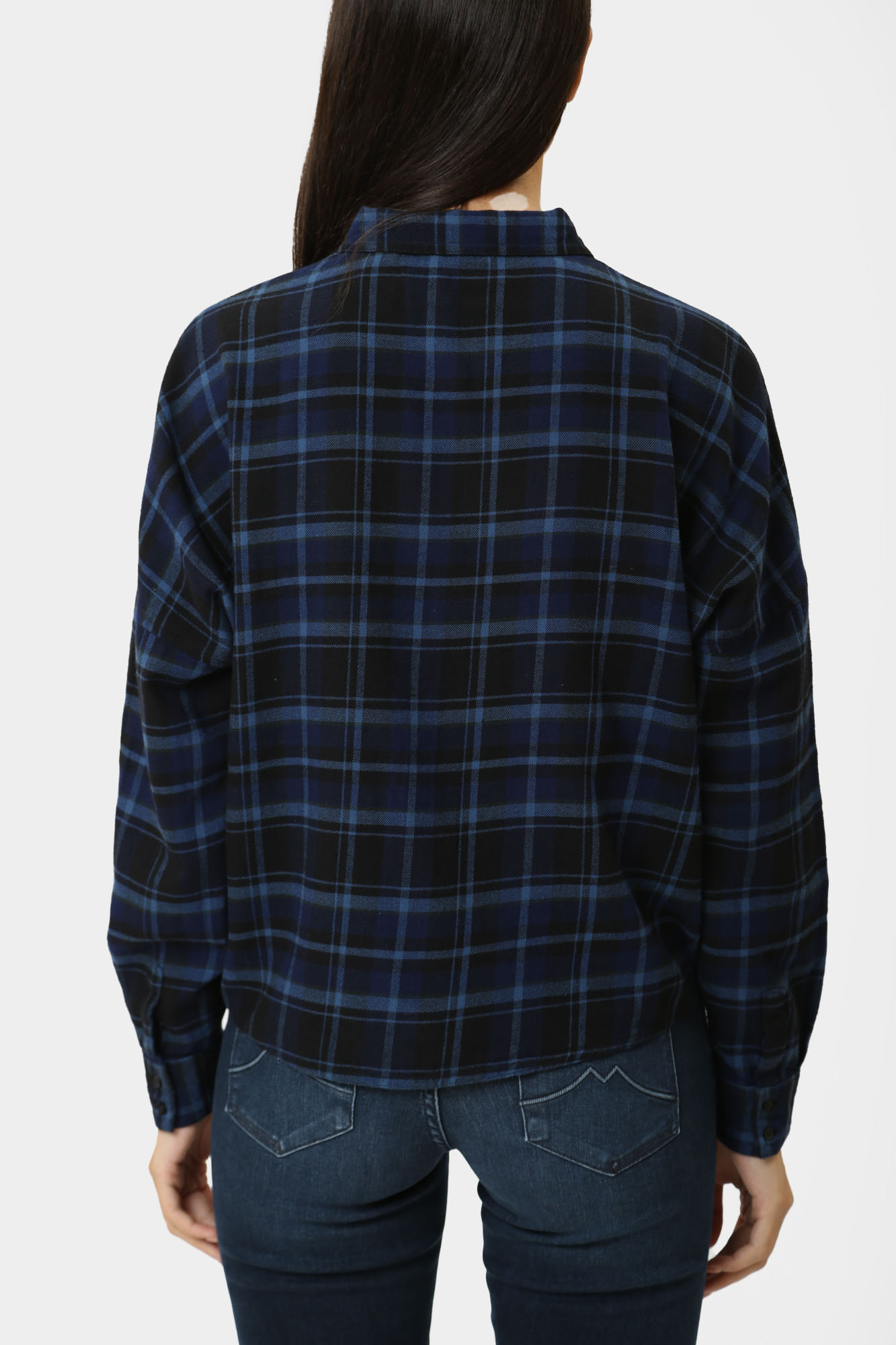 1015424 блузка с длинным рукавом mustang