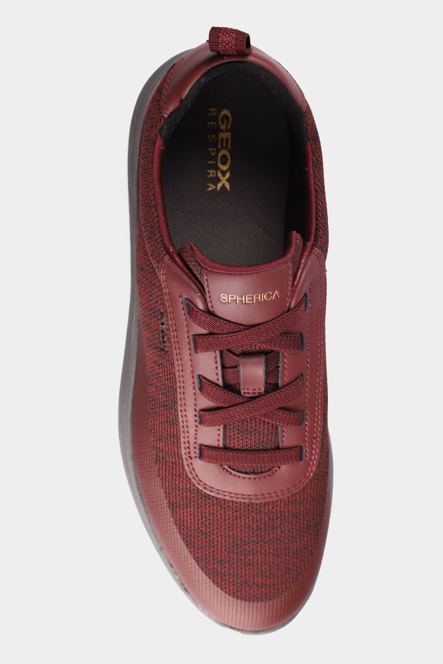 U46BYA09T9B Кроссовки Geox Бордовый