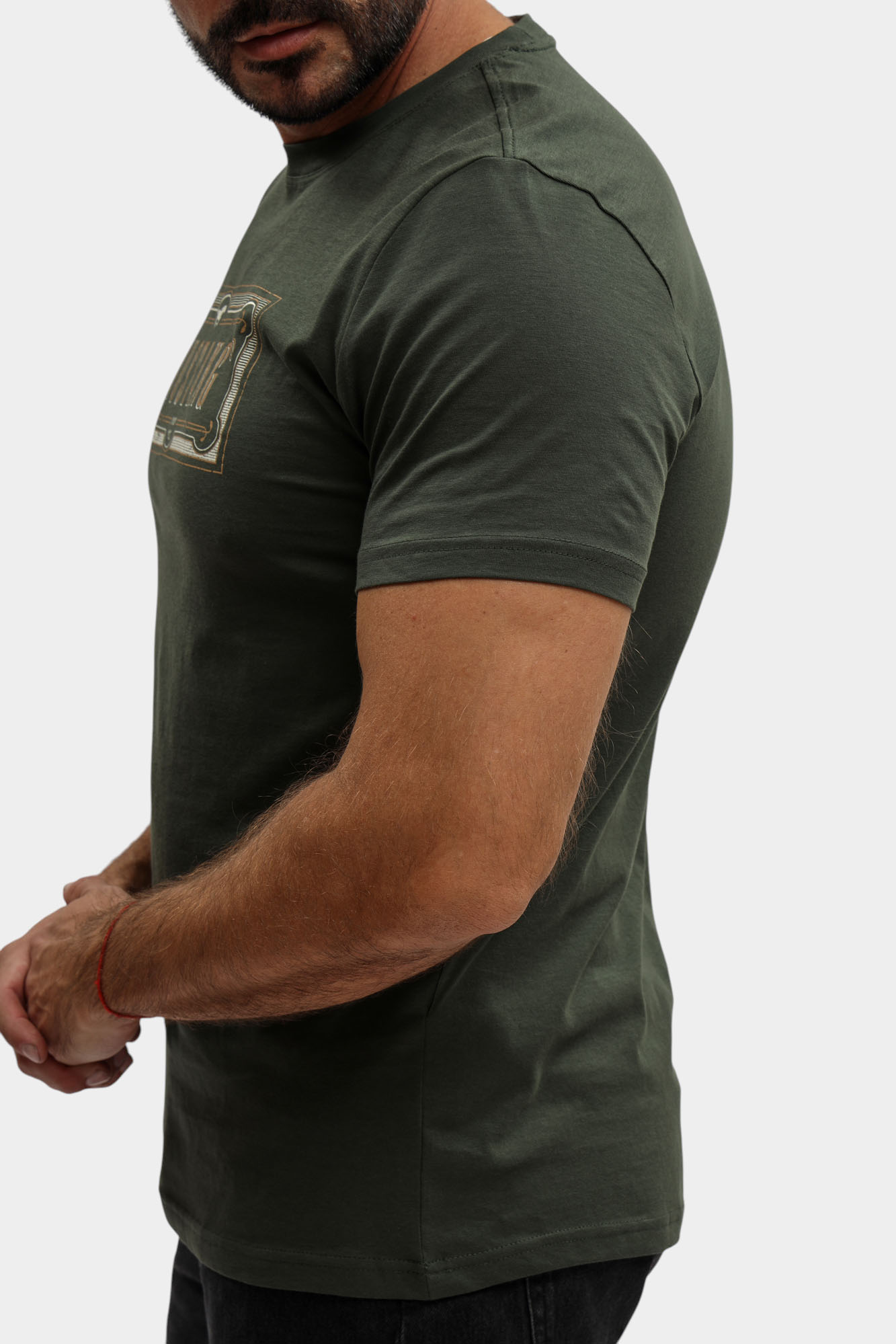 1017127 Футболка Mustang Зеленый