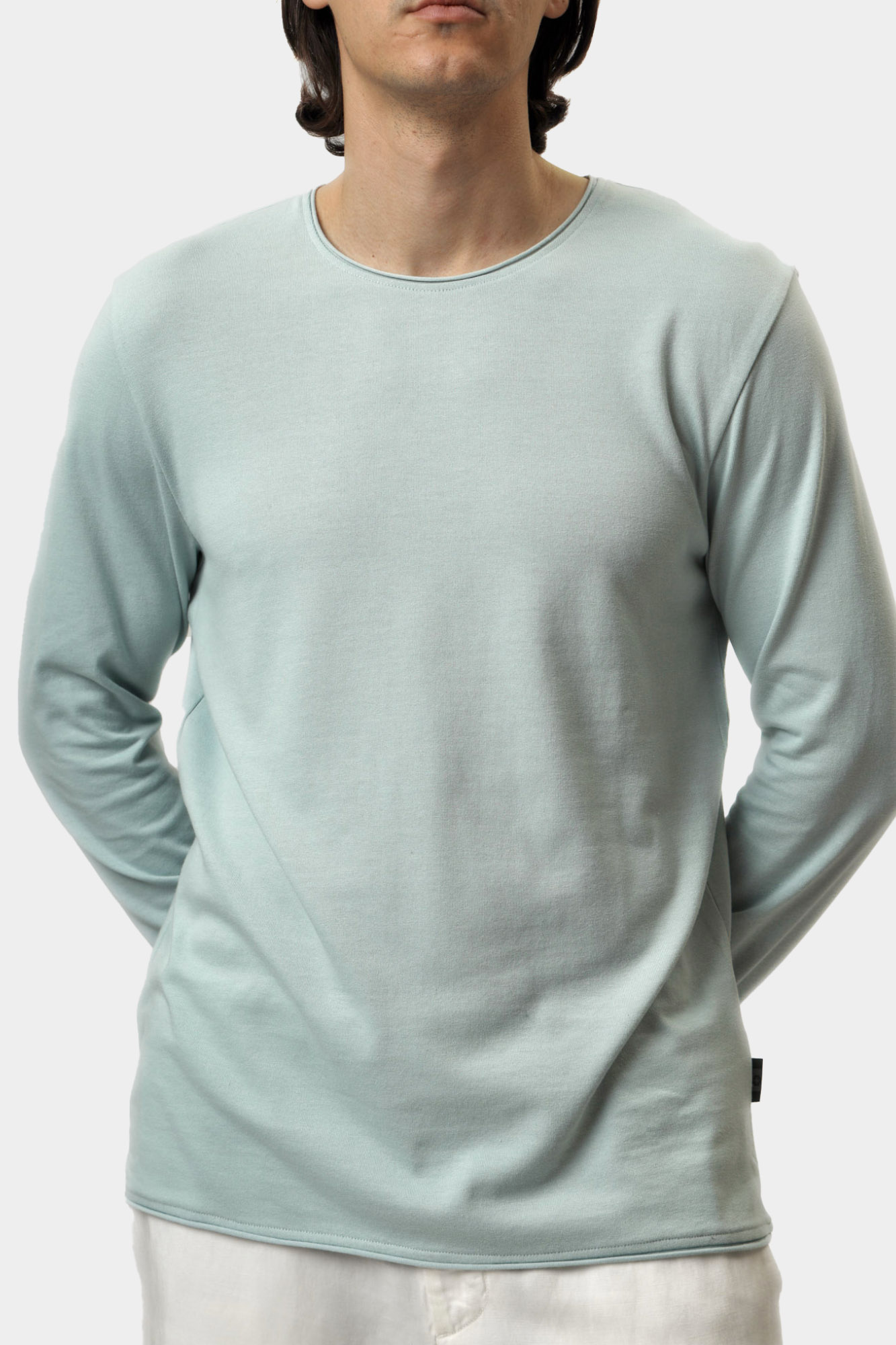 30045639_10019457 Лонгслив Strellson Голубой