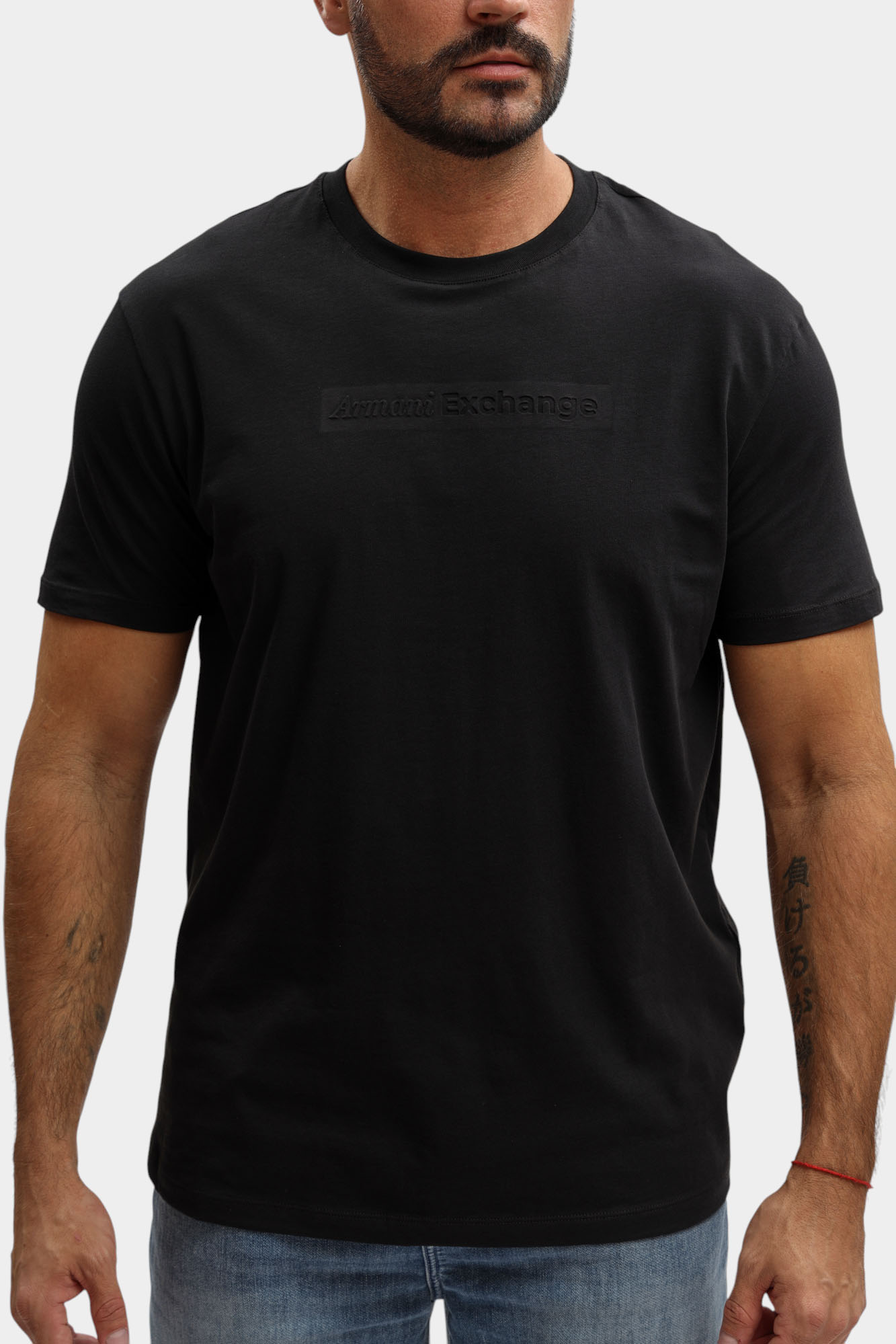XM001414_AF16432 Футболка Armani Exchange Черный