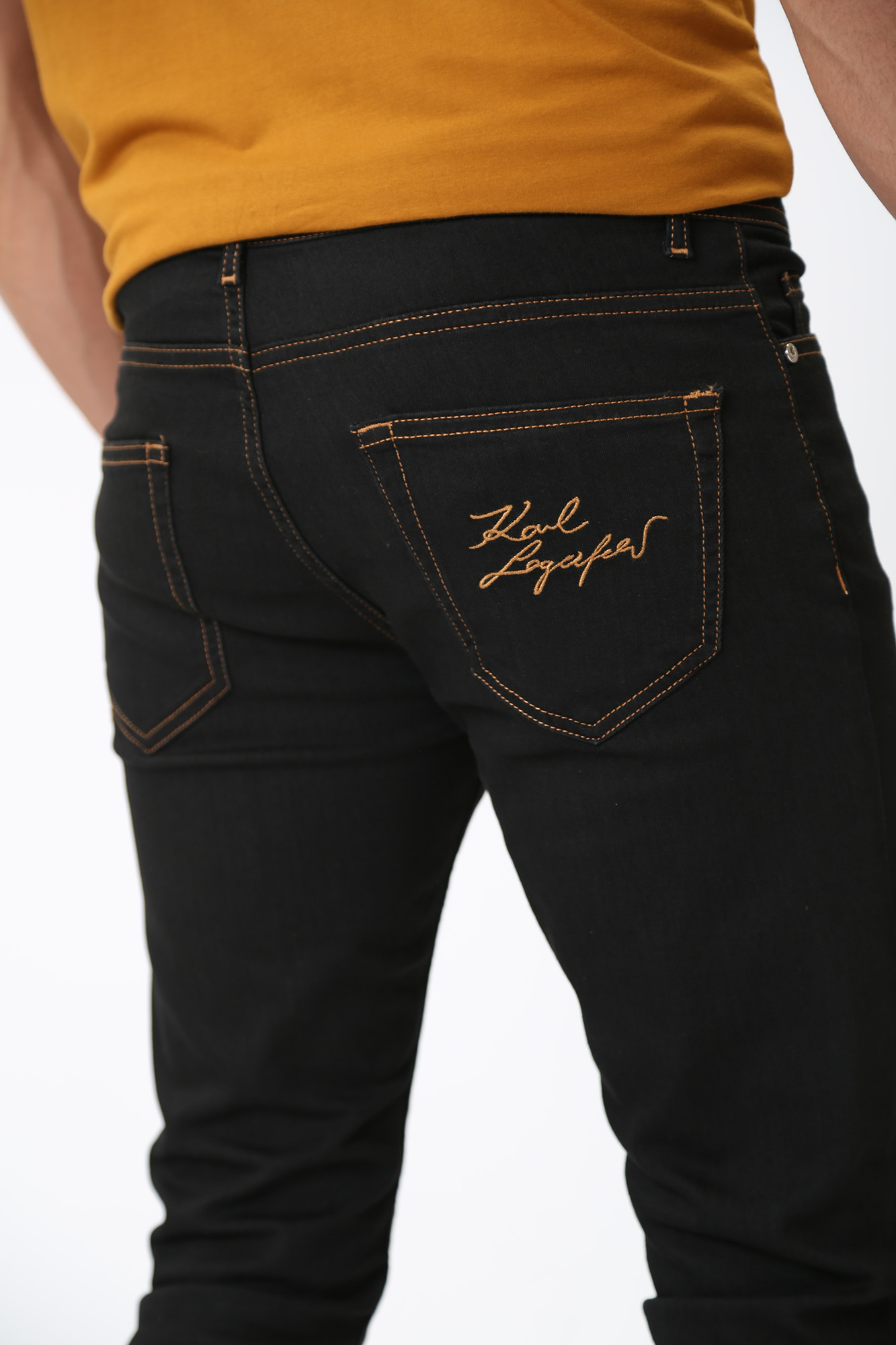 533830_265840 Брюки джинсовые Karl Lagerfeld Черный