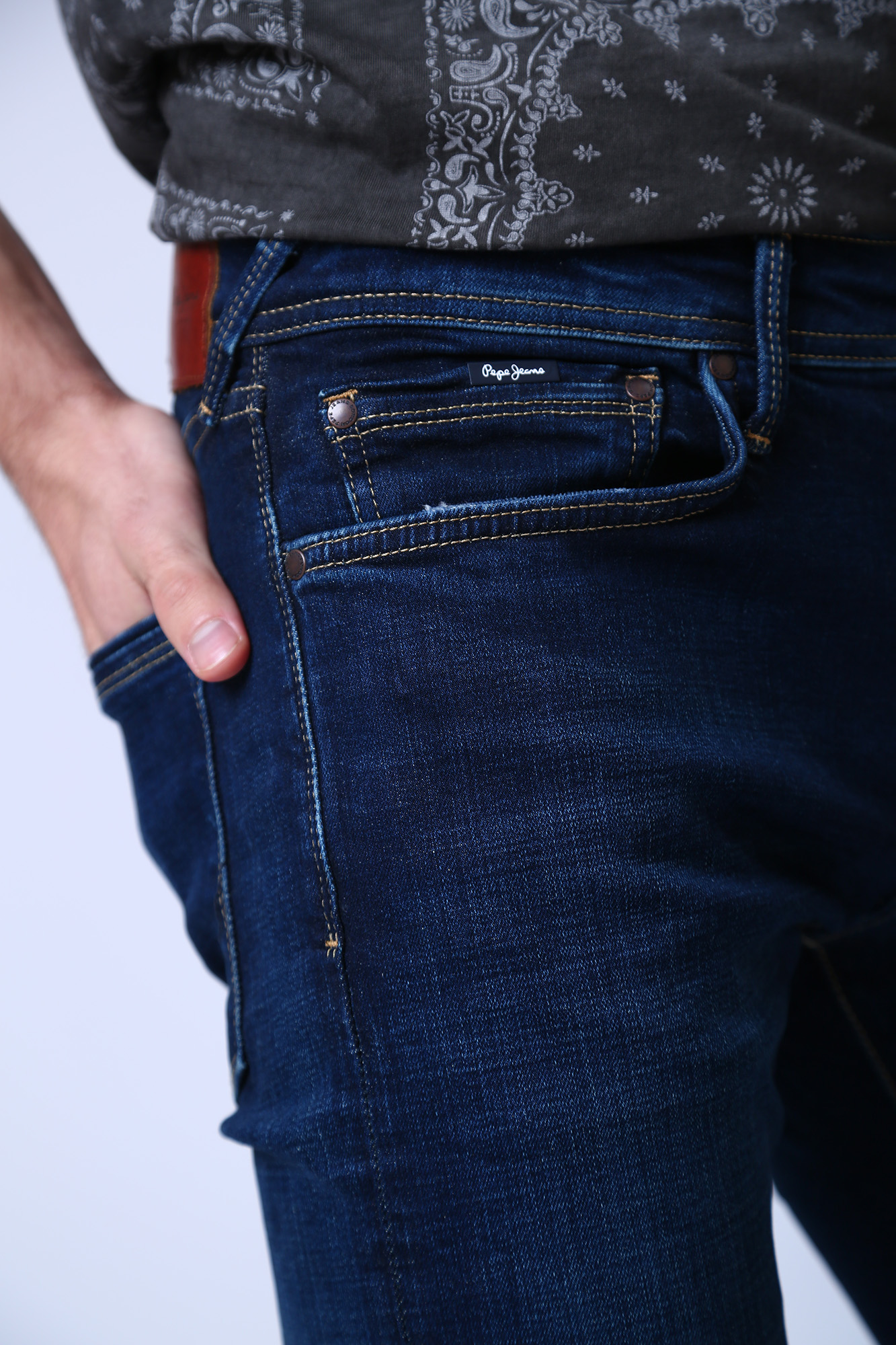 PM206326VX2 Джинсы Pepe Jeans Синий