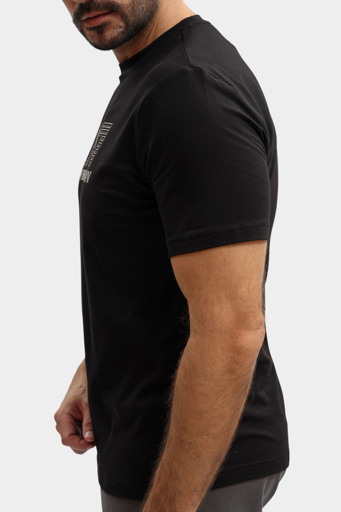 7M001308_AF10373 Футболка EA7 Черный