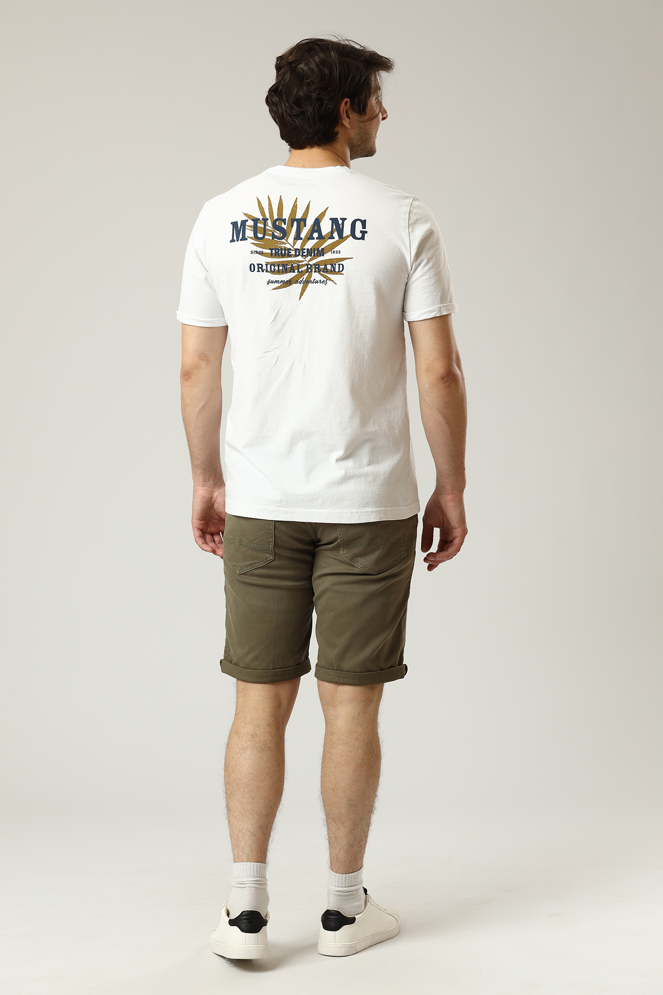 1012226 Шорты Mustang Хаки