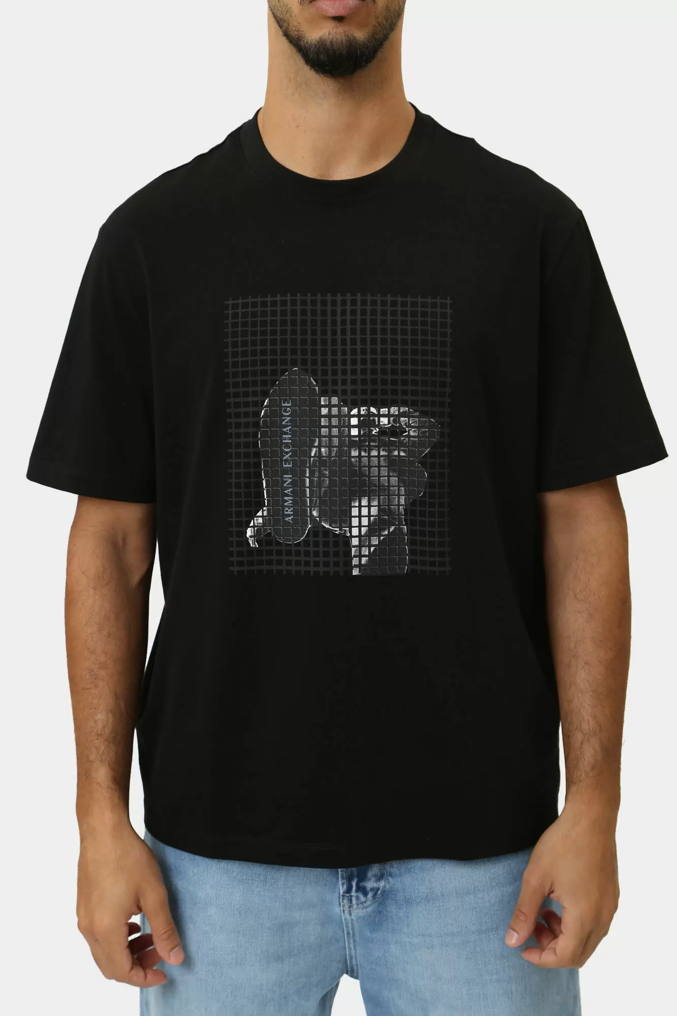 6DZTLD_ZJ9JZ Футболка Armani Exchange Черный