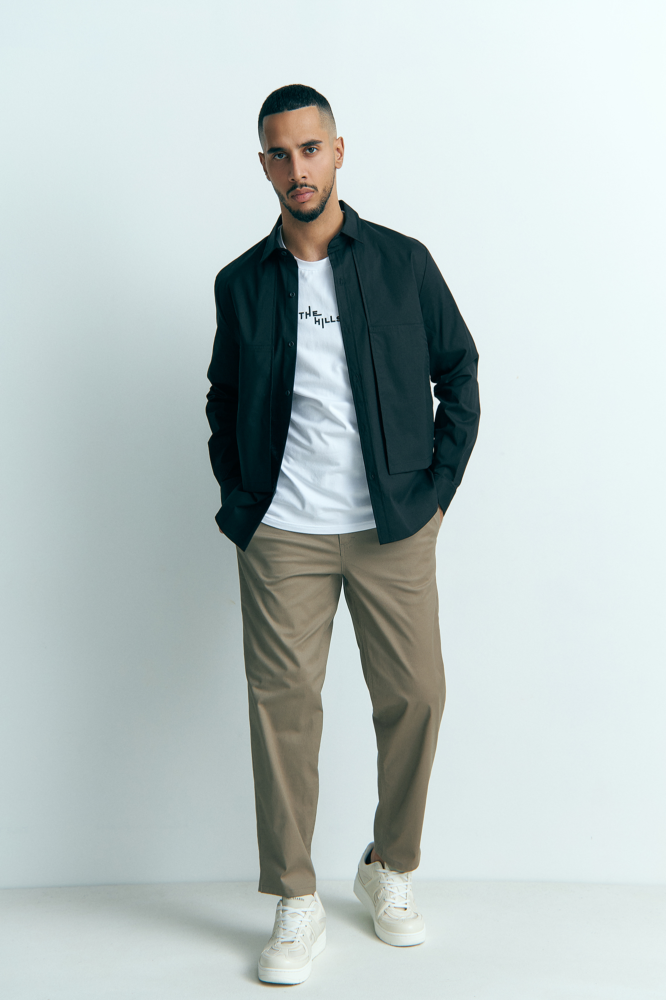 M-232-TH-56-0173 Рубашка с длинным рукавом The Hills Черный