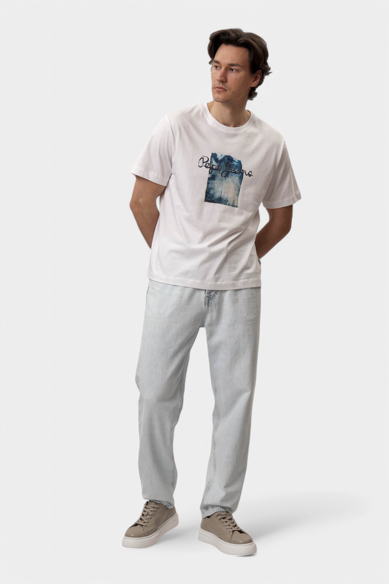 PM208211 Брюки джинсовые Pepe Jeans Белый