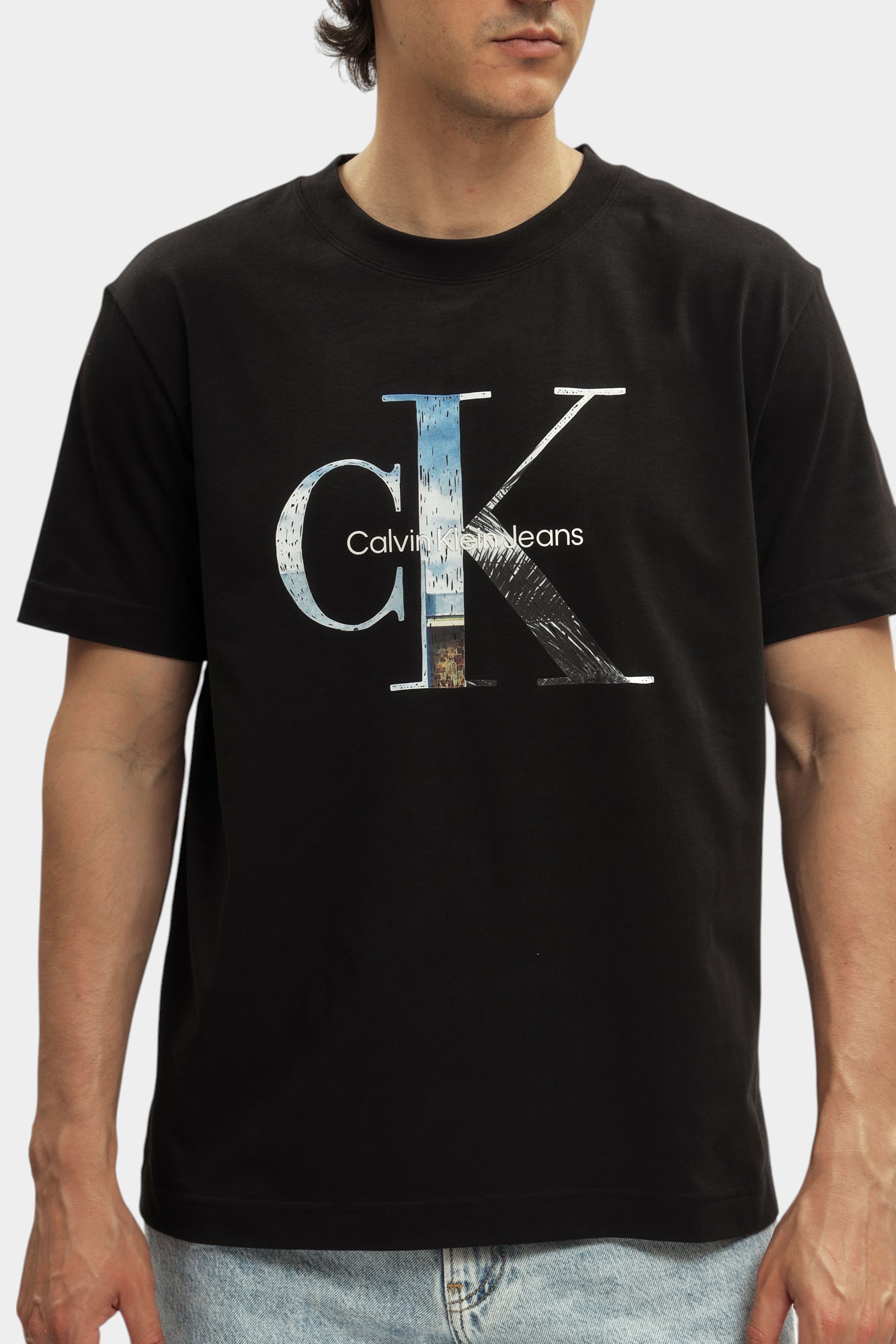 J30J327483 Футболка Calvin Klein Jeans Черный