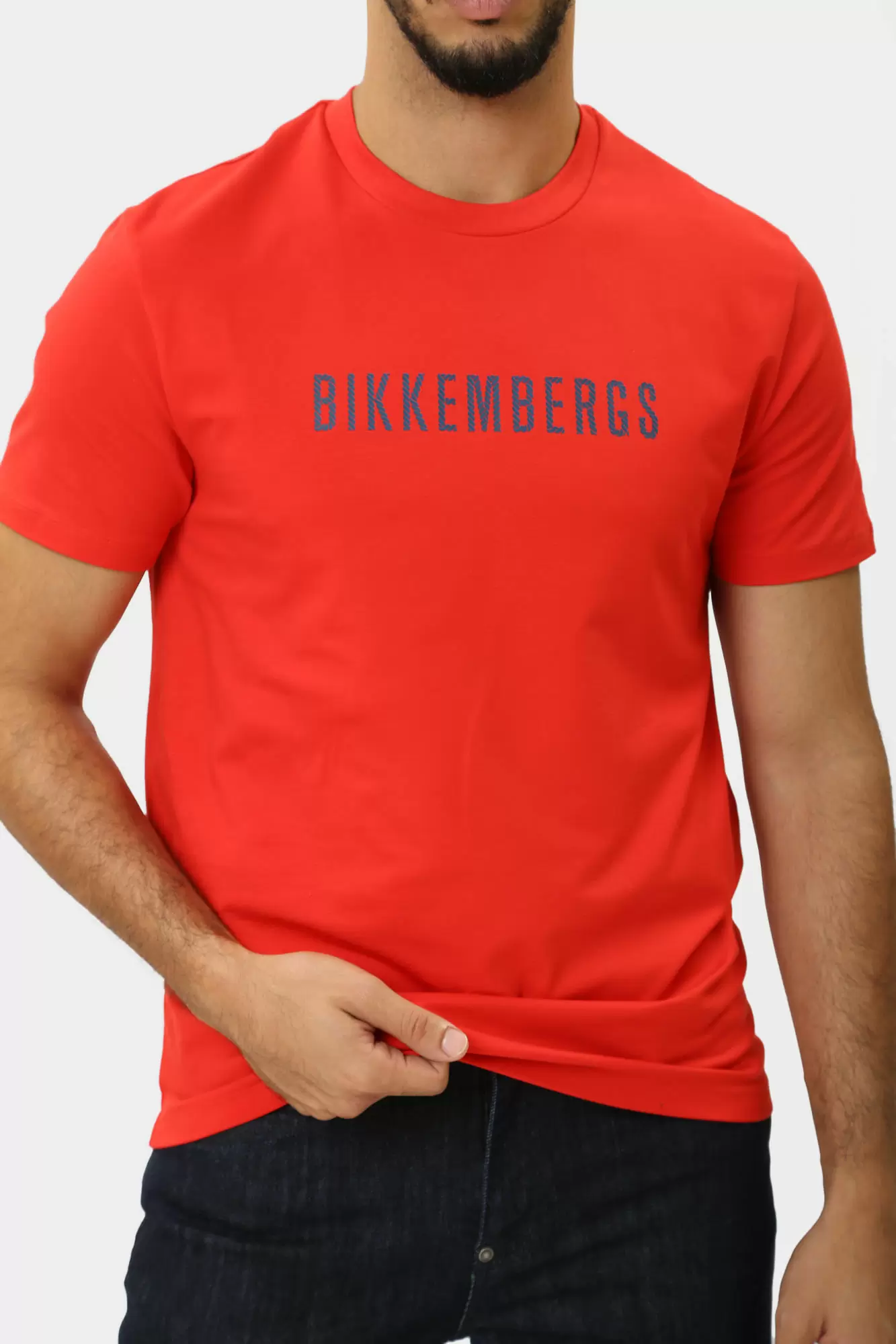 PBMT0249 Футболка Bikkembergs Красный