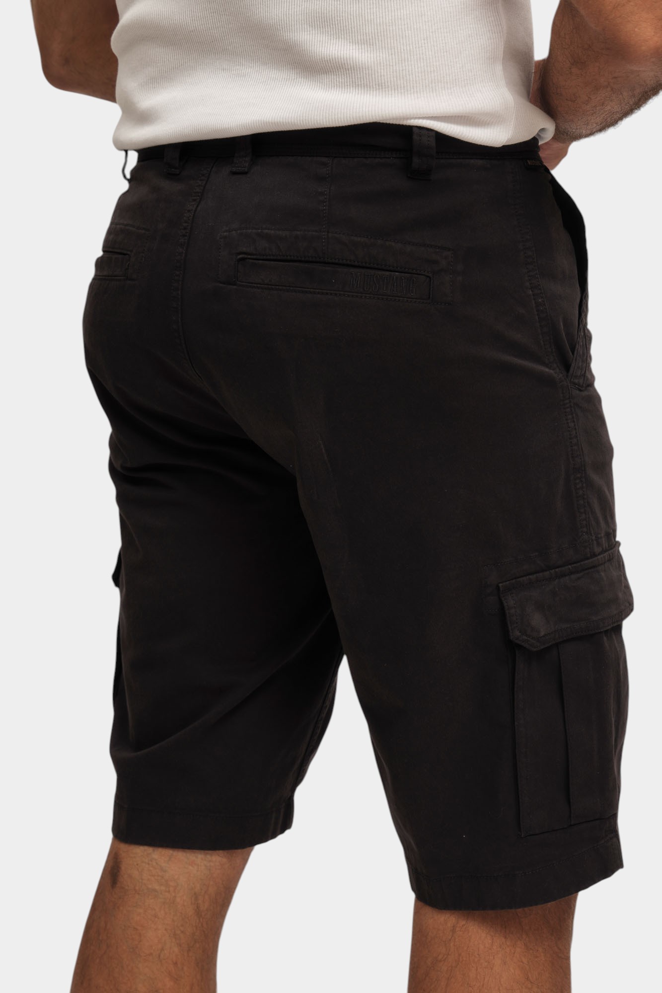 1016460 Шорты текстильные Mustang Синий