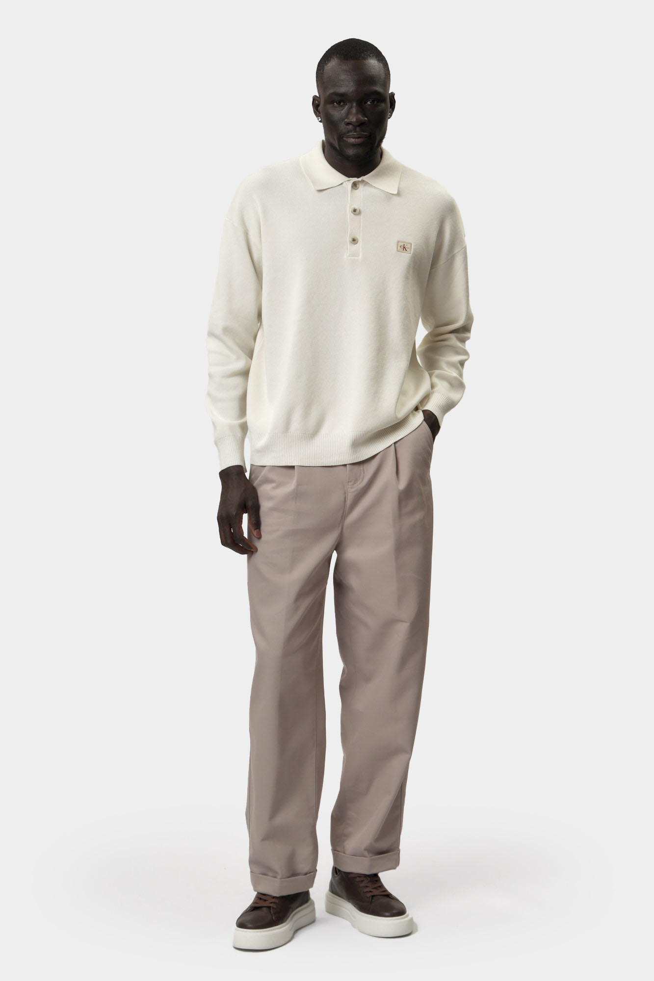 Брюки Calvin Klein Jeans Капучино