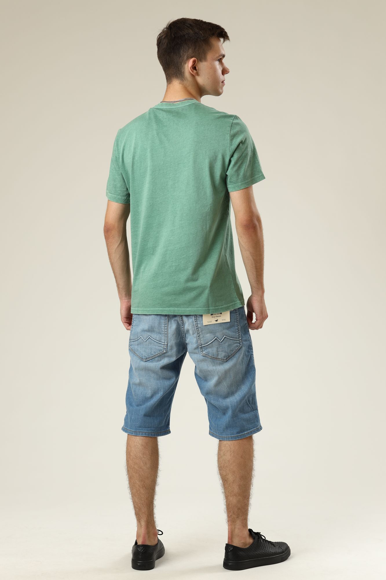 1011171-5000 Шорты джинсовые Mustang Голубой