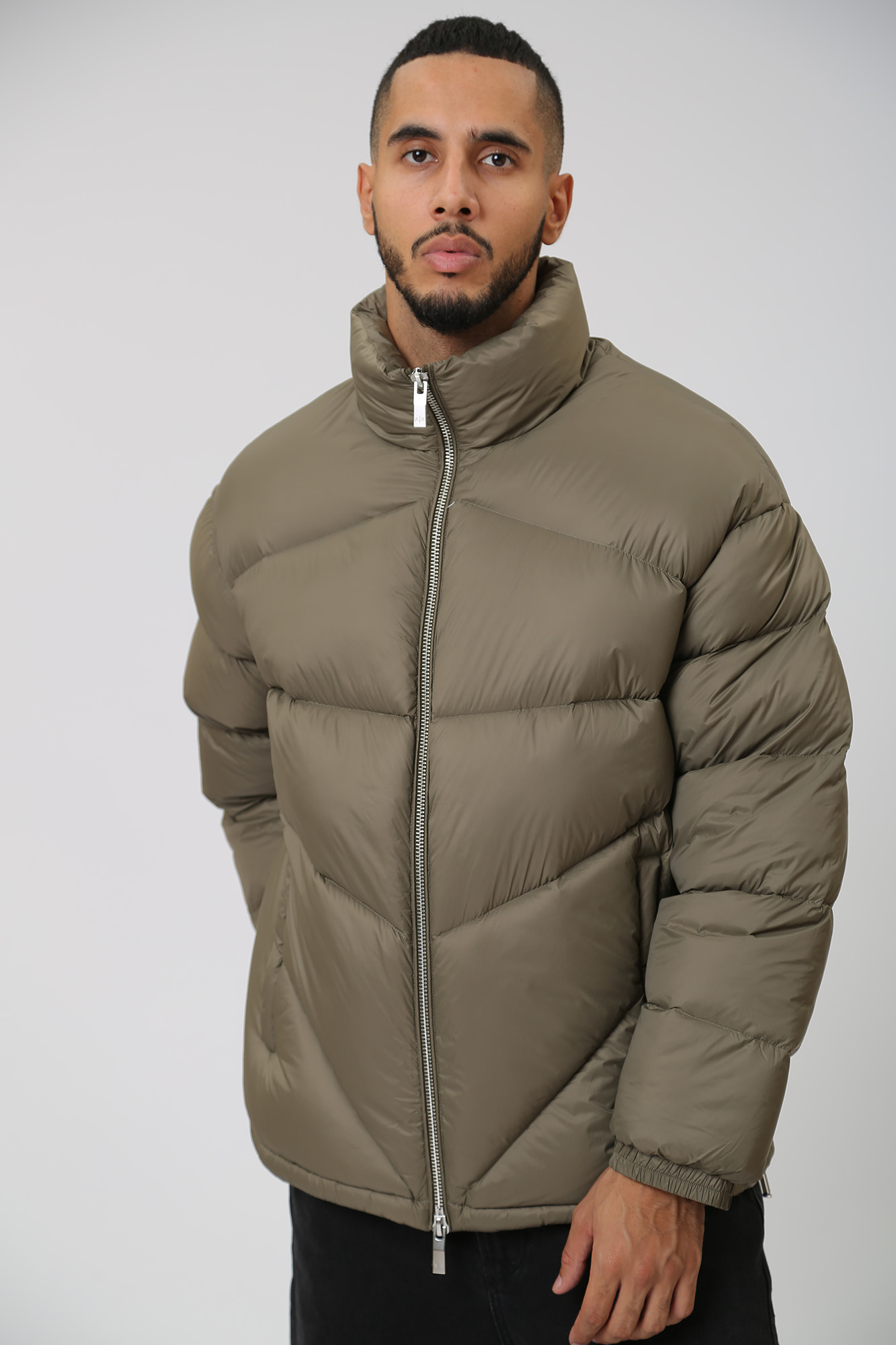 6RZBL9_ZN2RZ Куртка пуховая Armani Exchange Коричневый