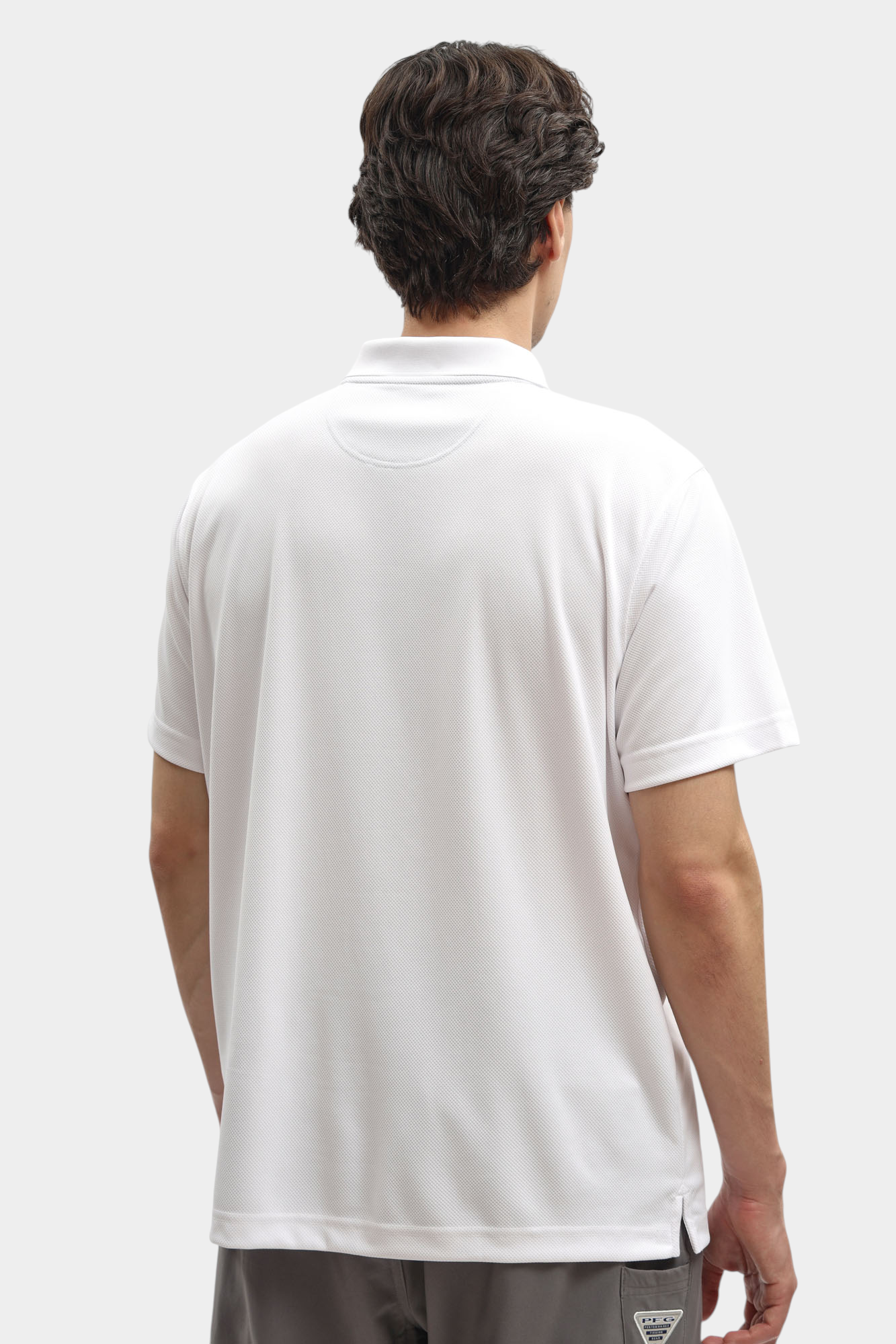 Поло Columbia Белый