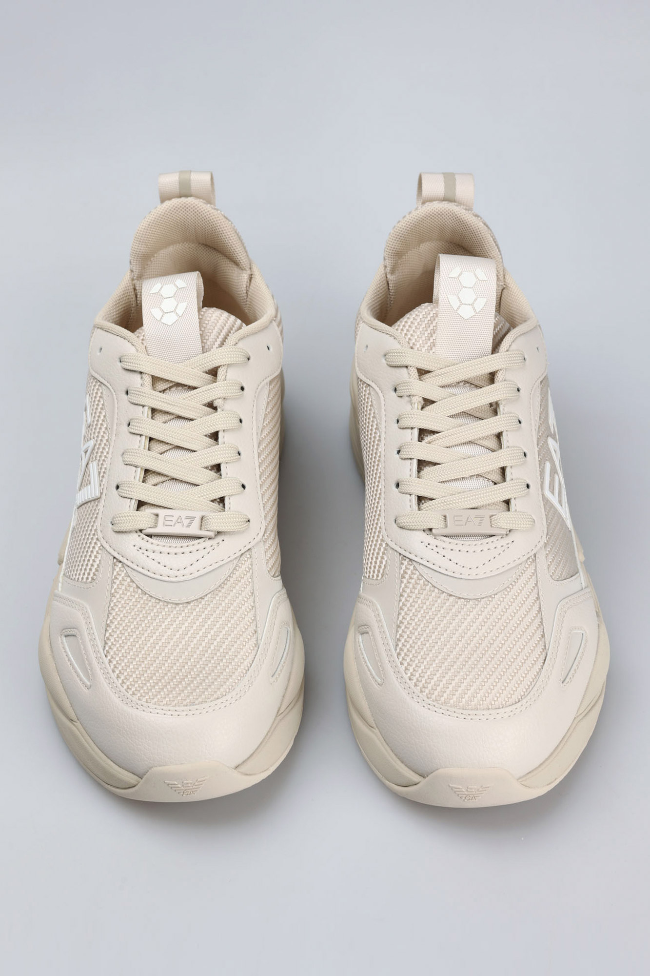 X8X152_XK378 Кроссовки EA7 Бежевый
