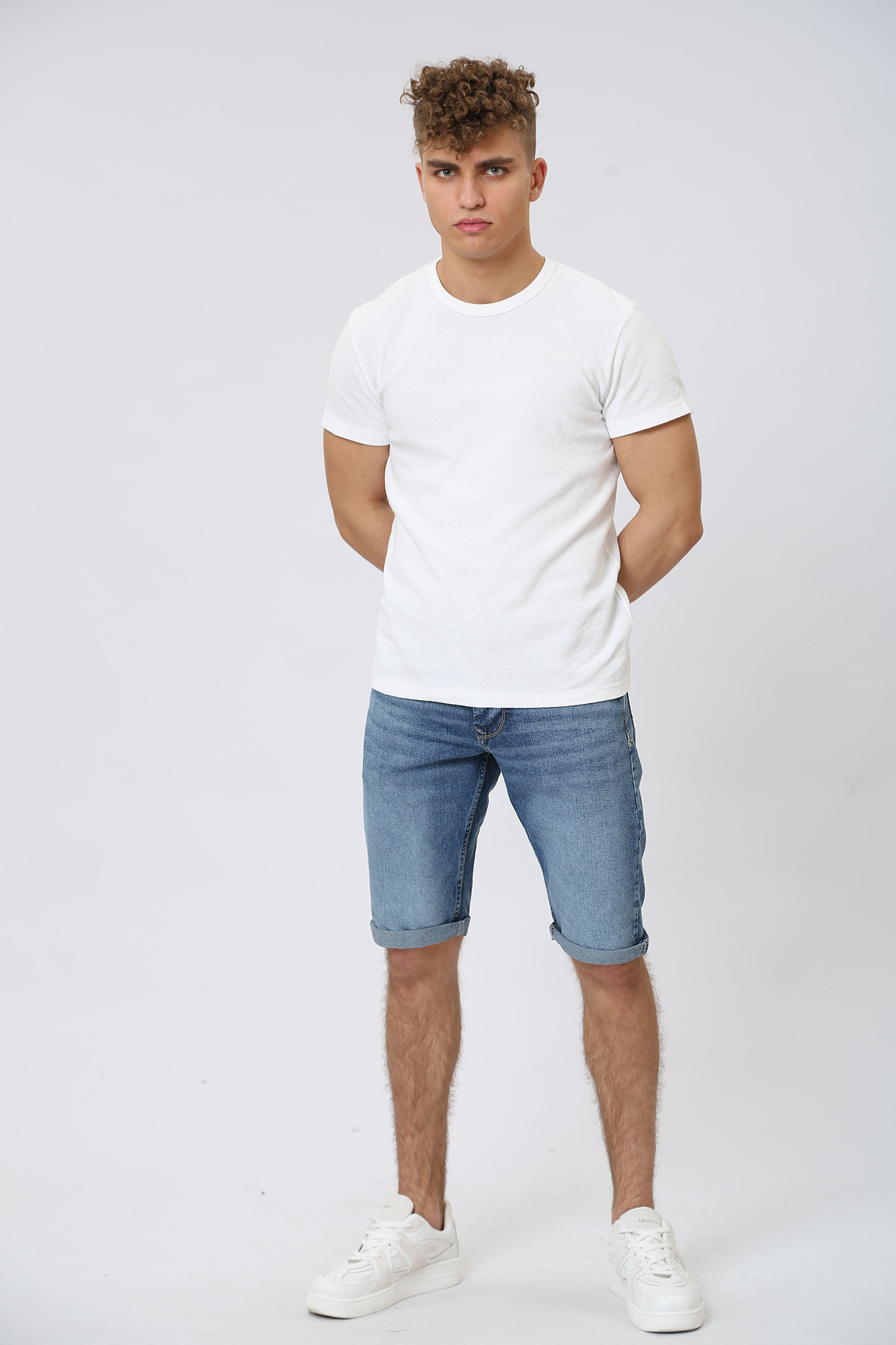 PM800935HR0 Шорты джинсовые Pepe Jeans Голубой