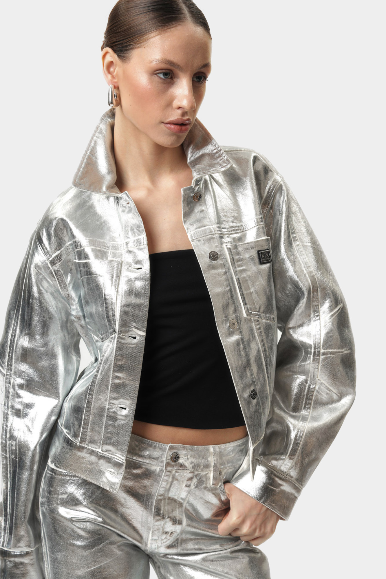 XW000098_AF10836 куртка джинсовая armani exchange 