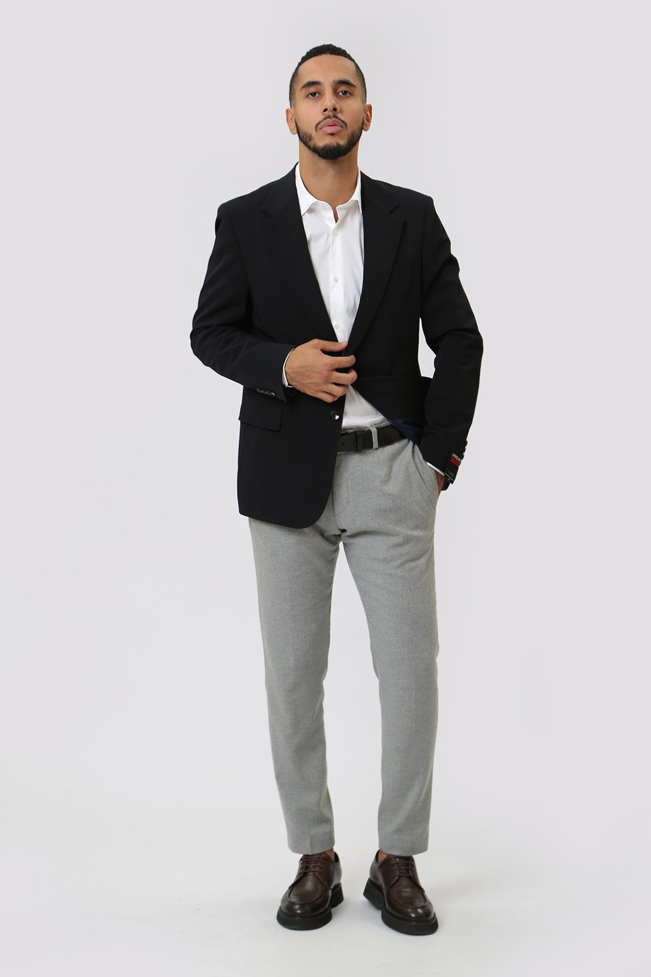 30038149_10016031 Пиджак Strellson Синий