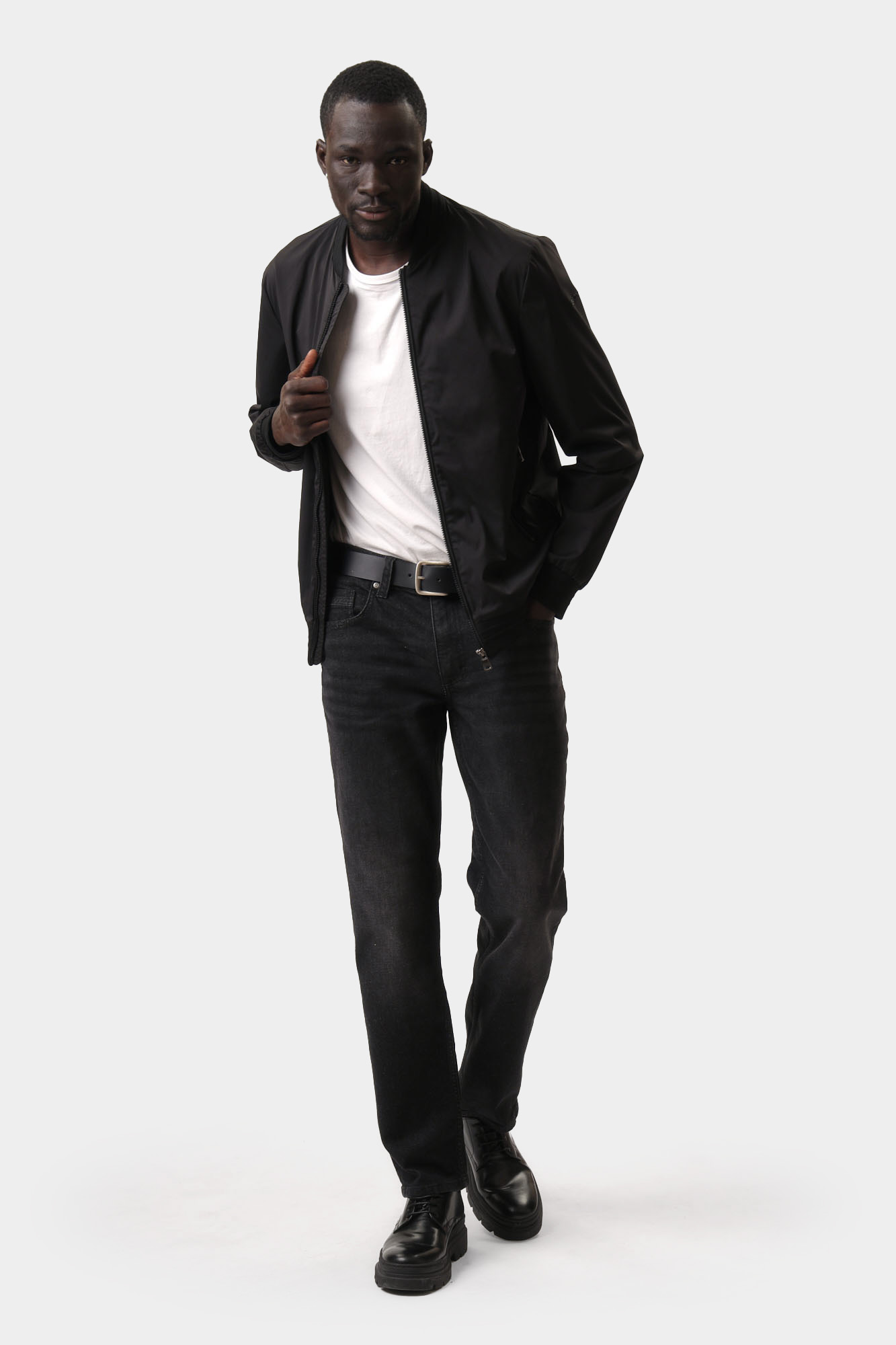 M5520ZT3220F Бомбер Geox Черный