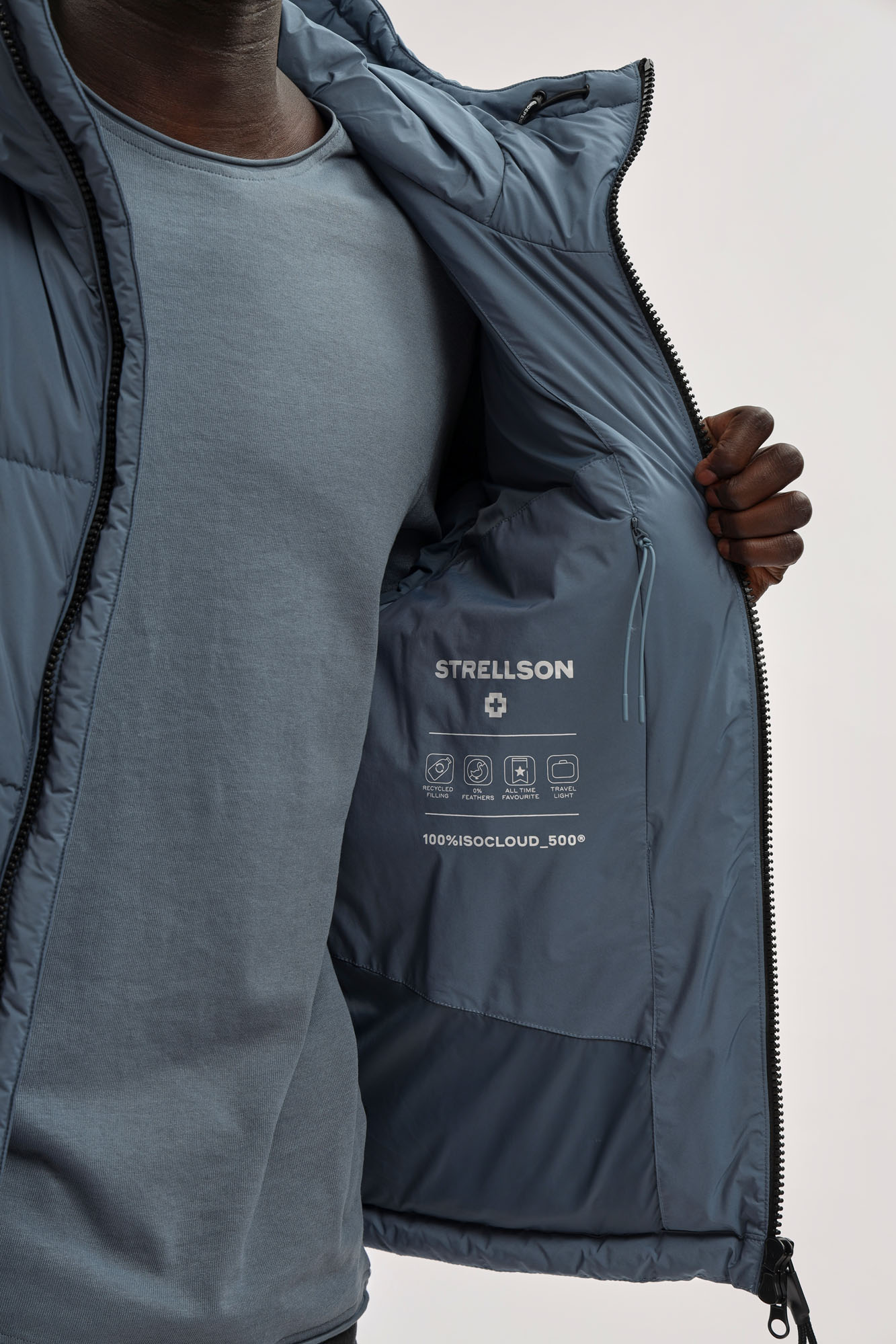 30047491_10020016 Куртка Strellson Голубой