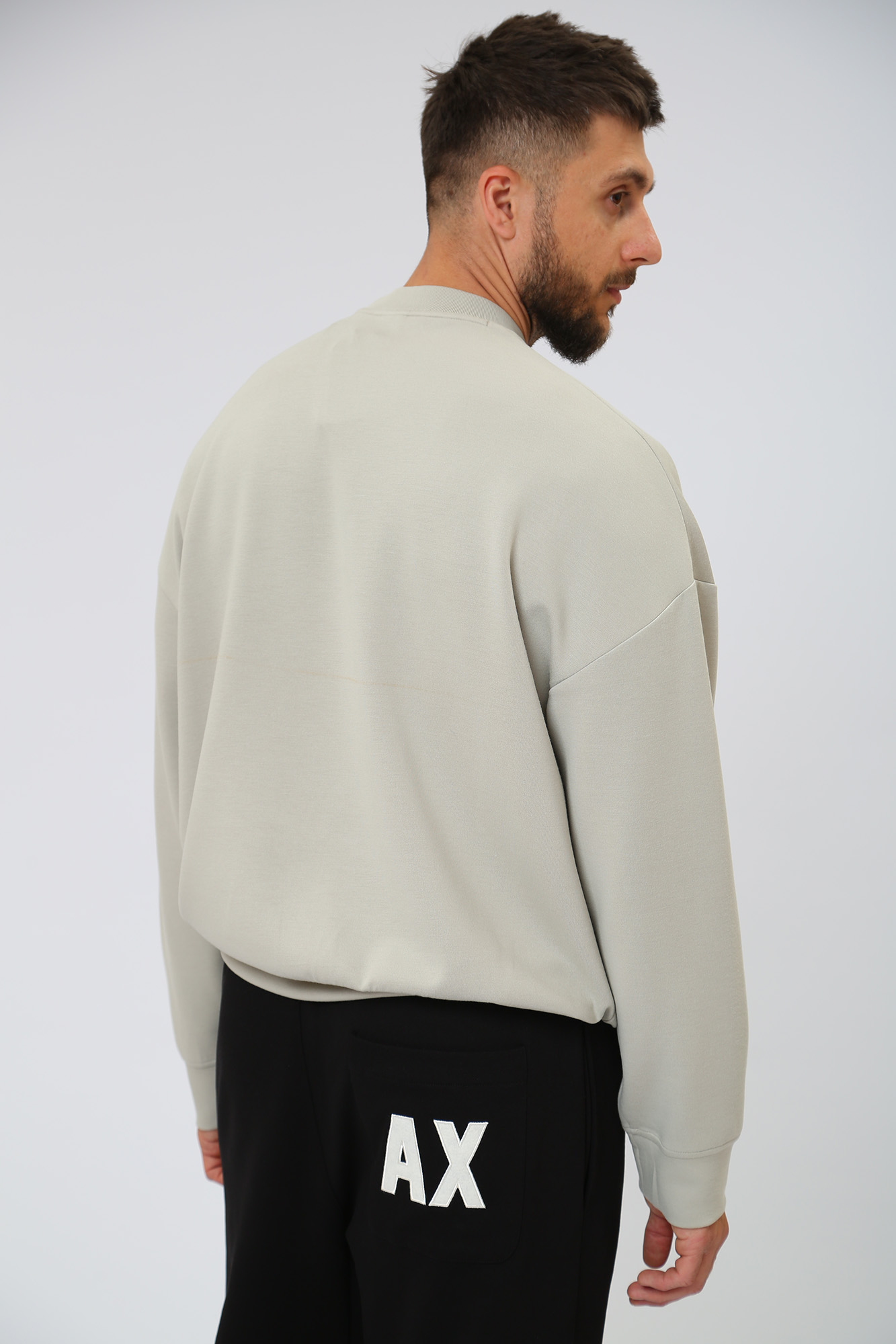 3RZMHM_ZJZDZ Свитшот Armani Exchange Серый