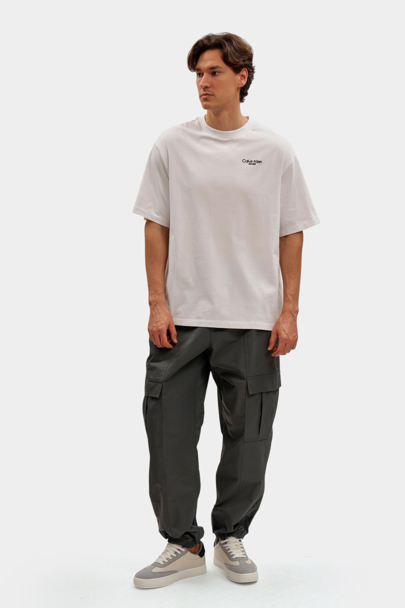 LV04RD825G Футболка Calvin Klein Jeans Белый