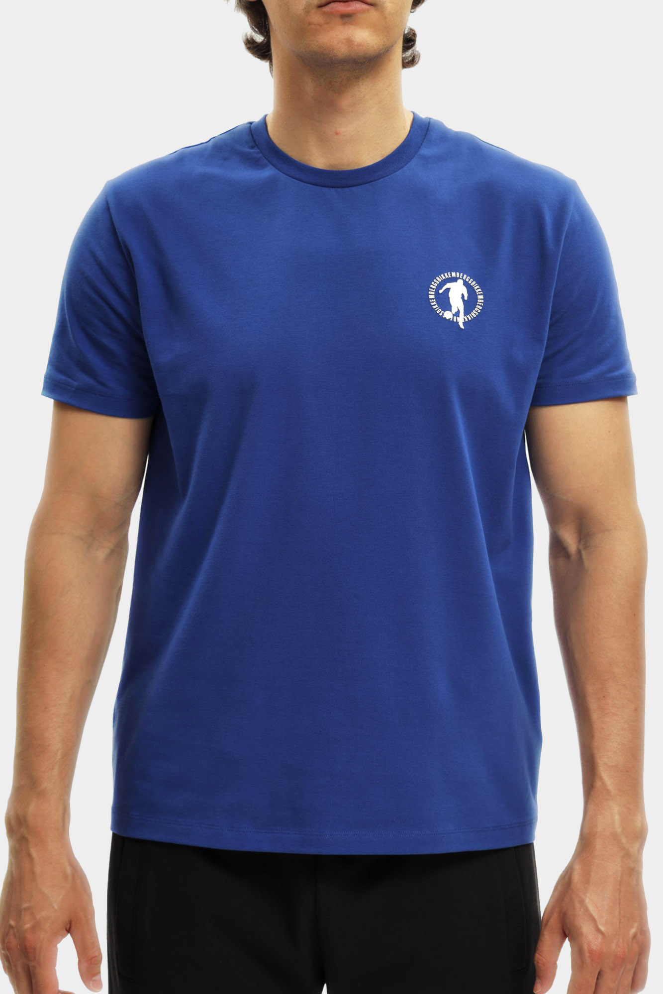 BMT0818 Футболка Bikkembergs Синий