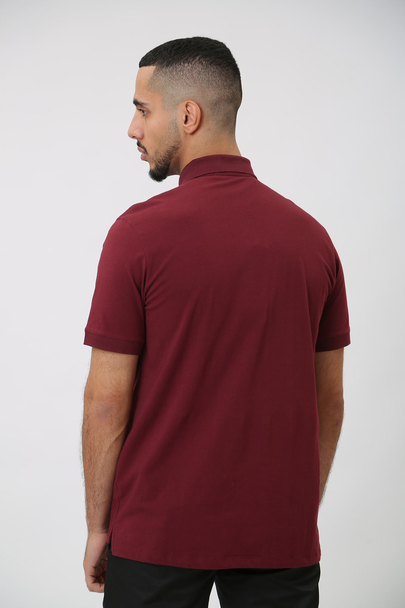 534221_745018 Поло Karl Lagerfeld Бордовый