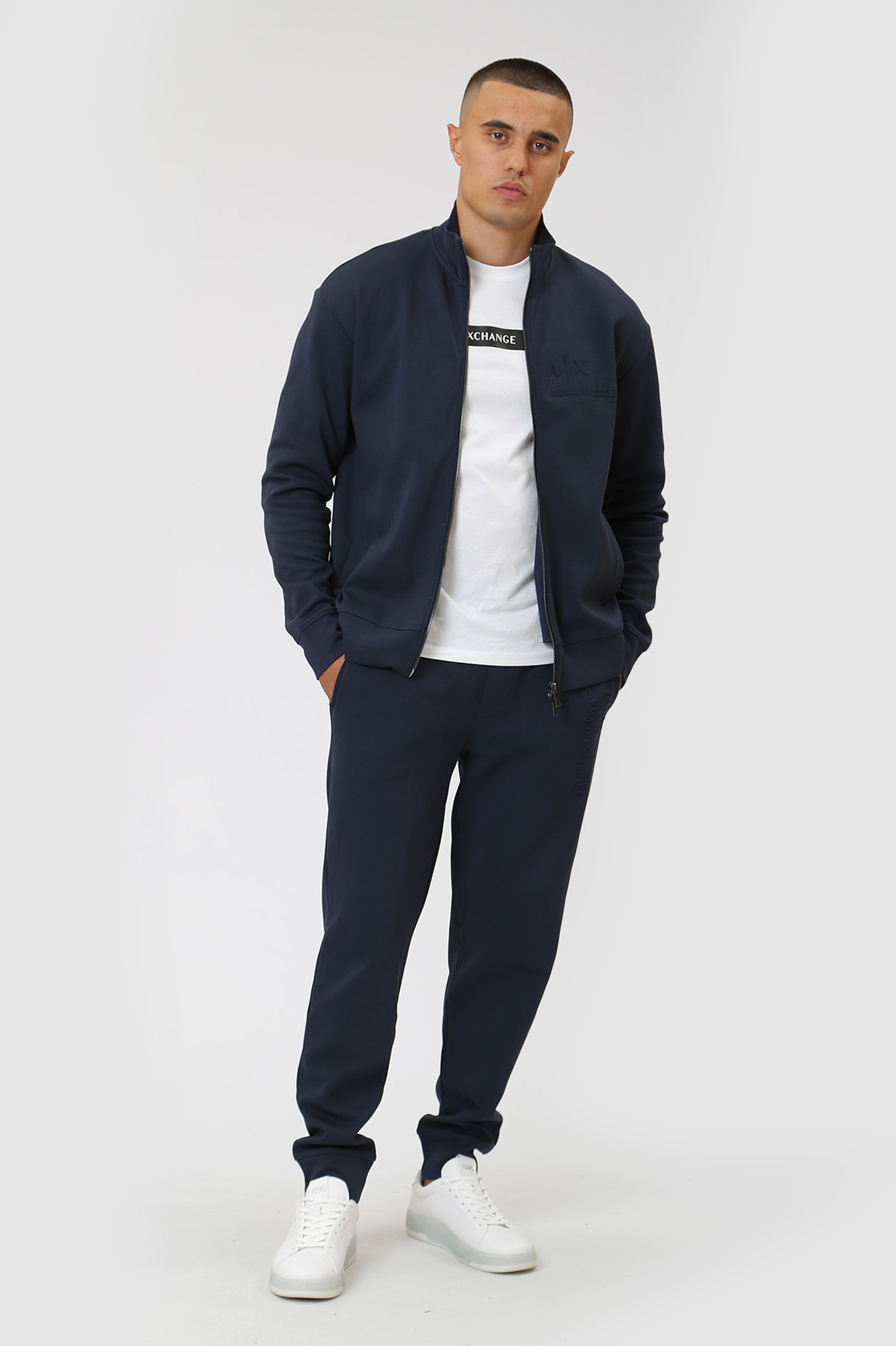 6RZMAA_ZJMAZ Толстовка Armani Exchange Синий