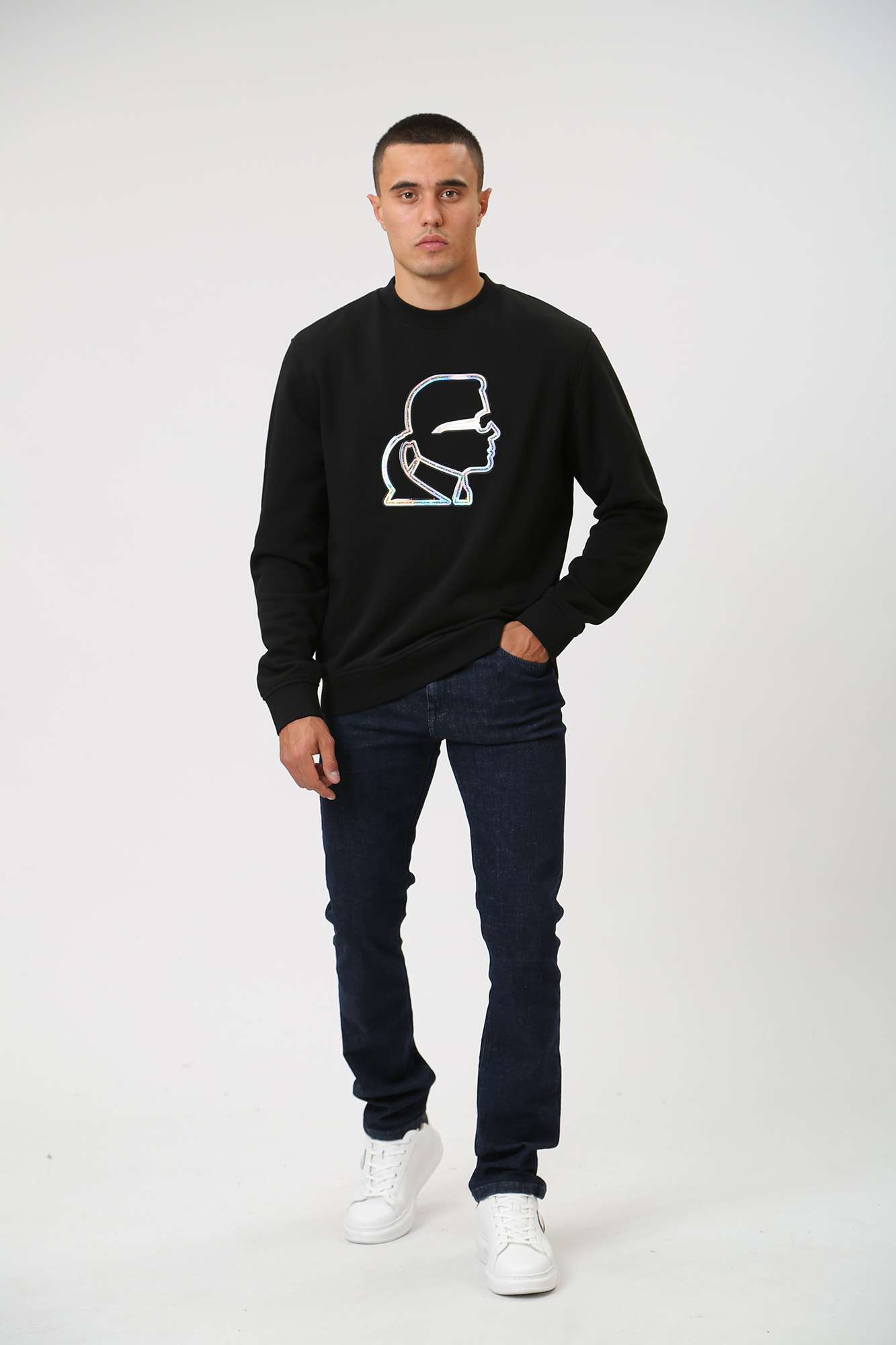 534910_705025 Свитшот Karl Lagerfeld Черный