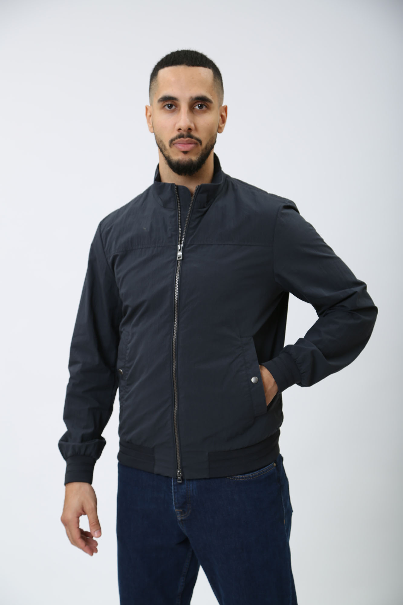 M4522PT3075F Куртка-бомбер Geox Синий