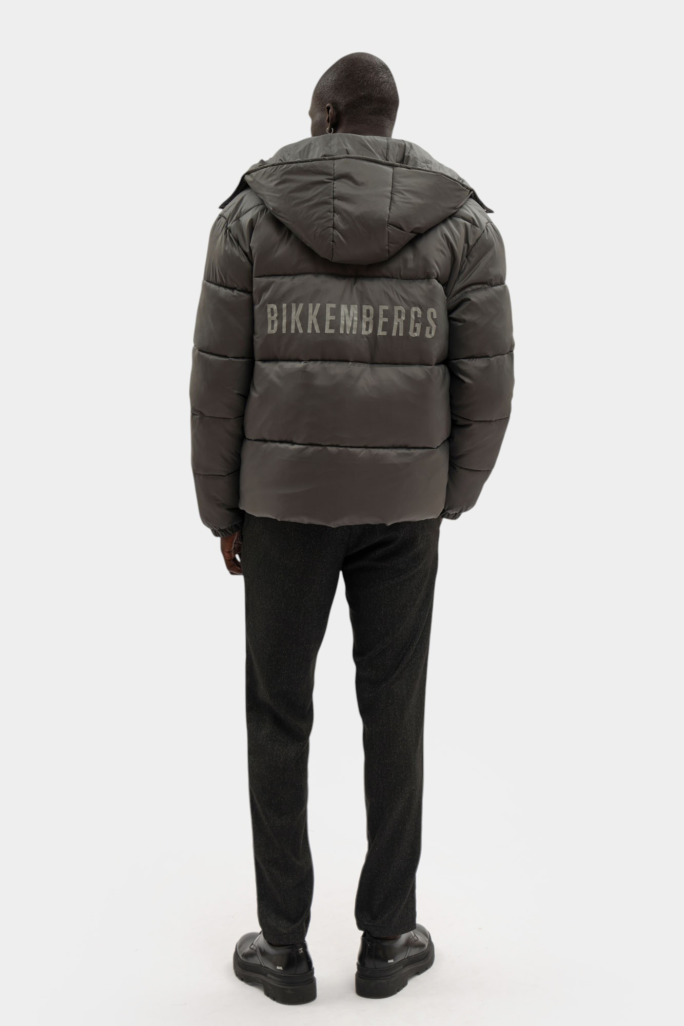 BMG1014 Пуховик Bikkembergs Черный