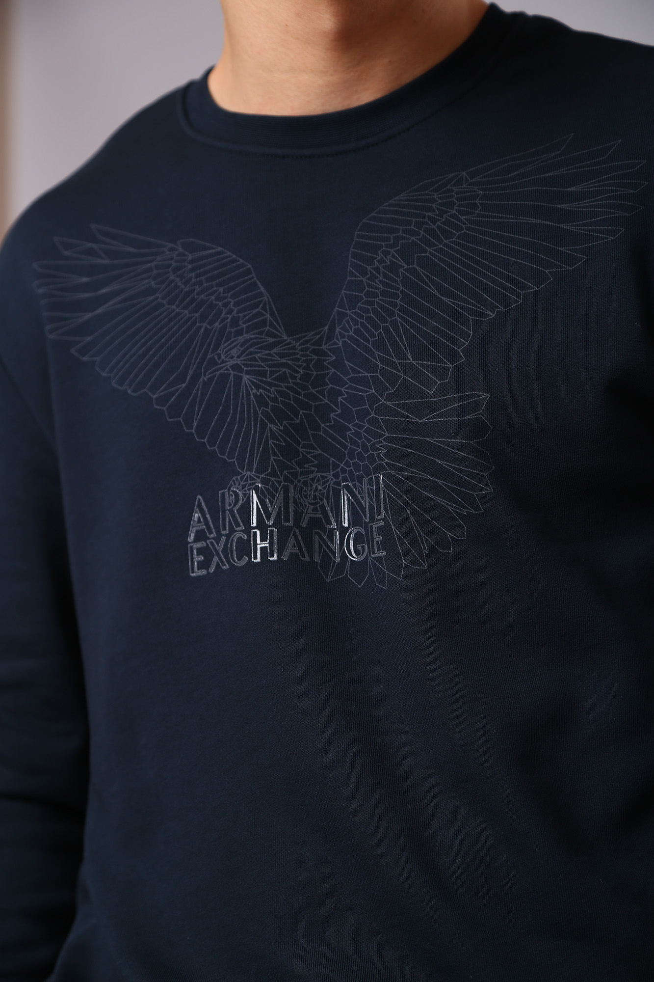 6LZMHG_ZJ6RZ Свитшот Armani Exchange Синий