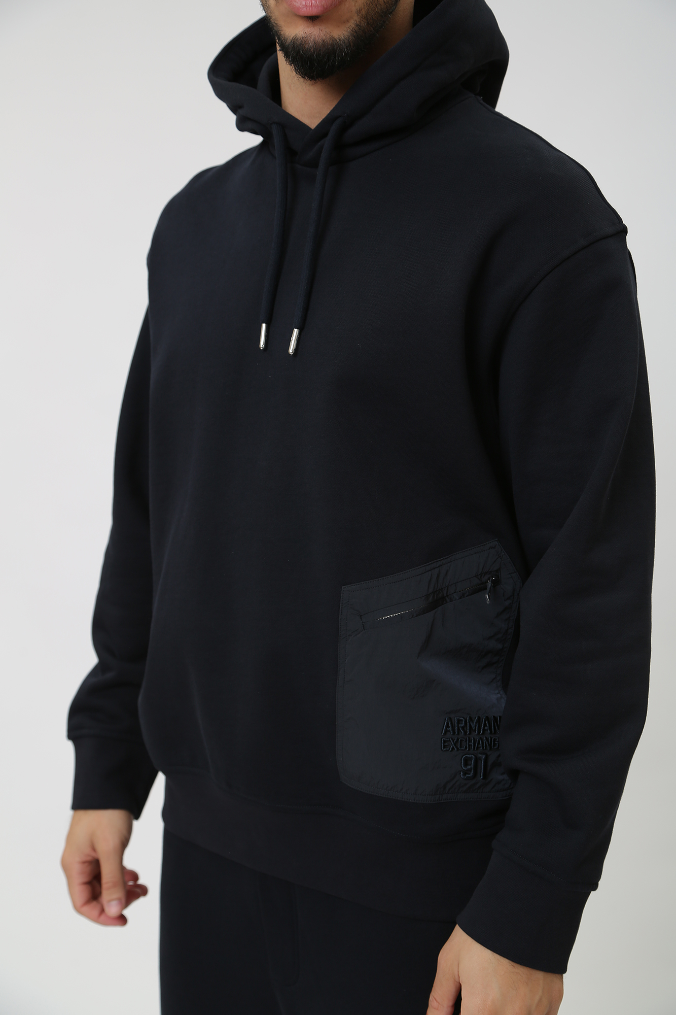 3DZMLL_ZJ4XZ Худи Armani Exchange Синий