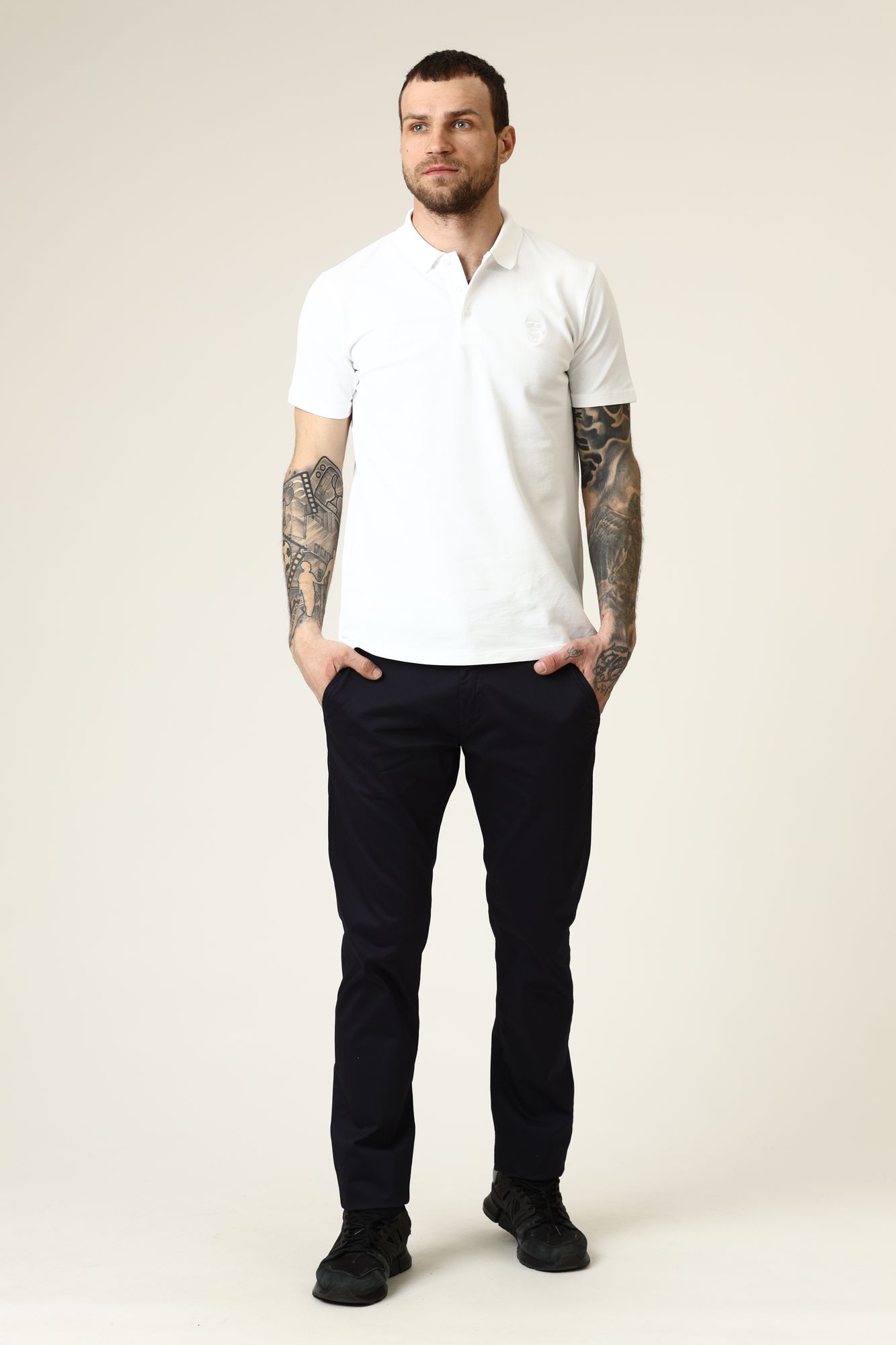 511232_745028 Поло Karl Lagerfeld Белый