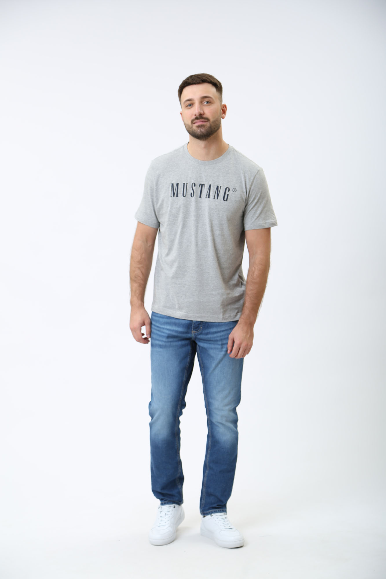 Футболка Mustang Серый