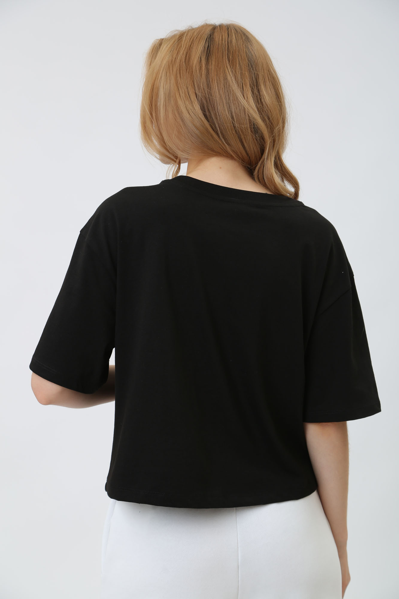 3DYT33_YJ8XZ кроп-топ armani exchange 