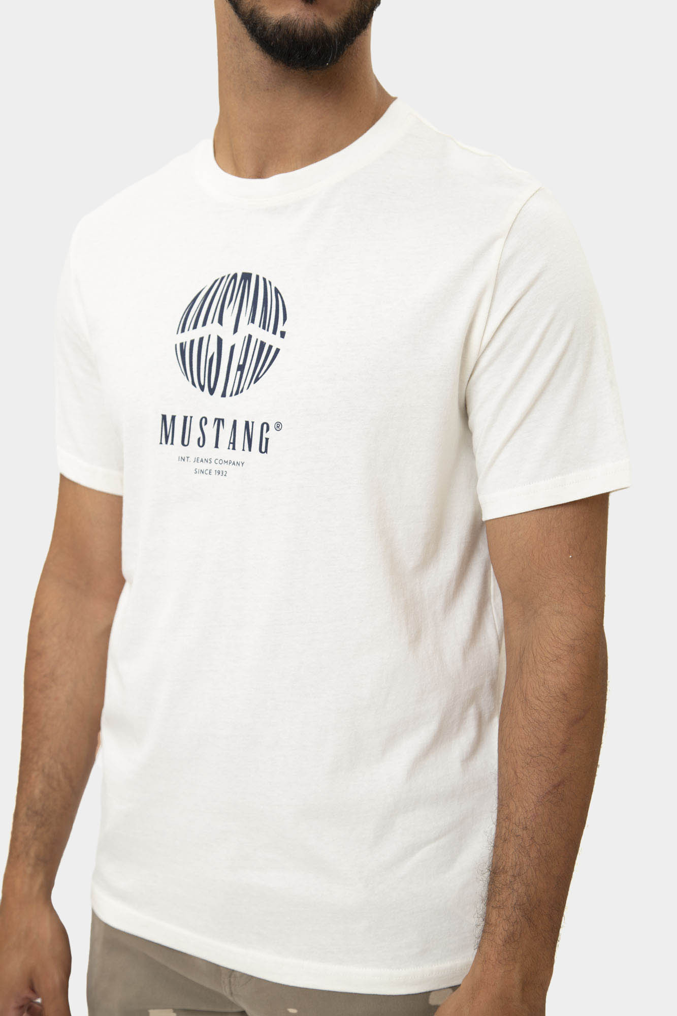 1014951 Футболка Mustang Белый